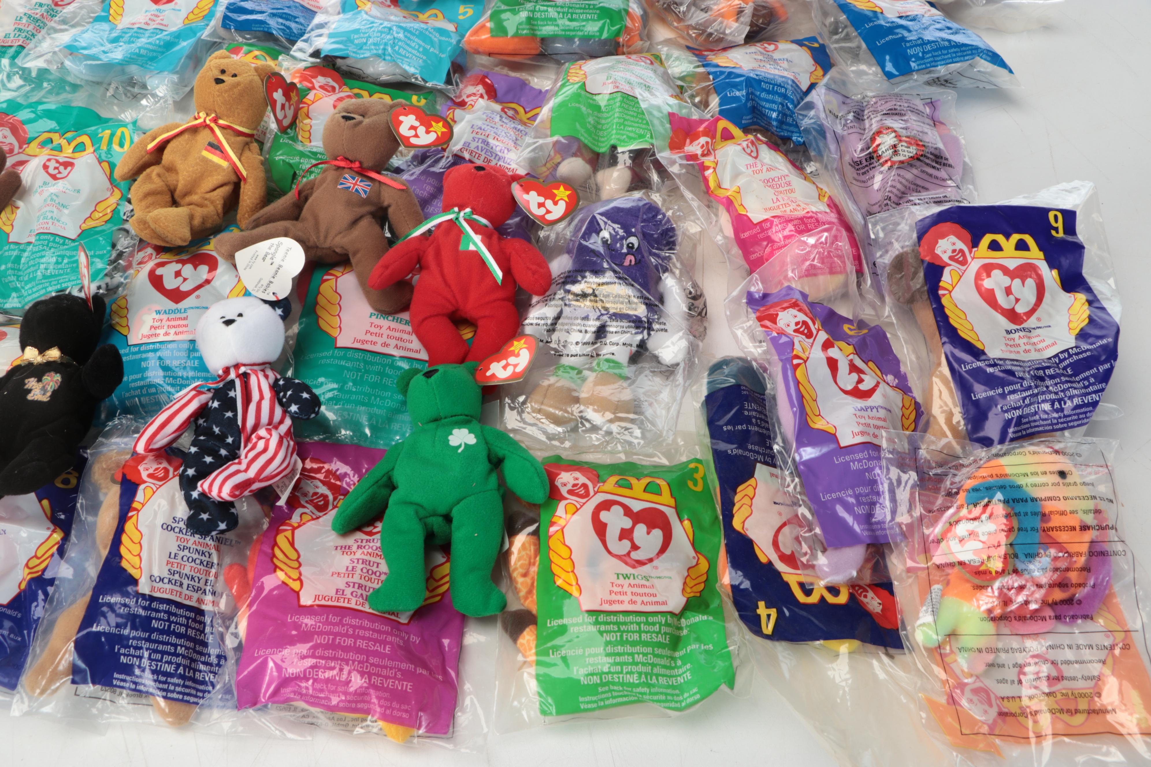 "Pinky", "Maple the Bear", "The End", and More Teenie Beanie Babies