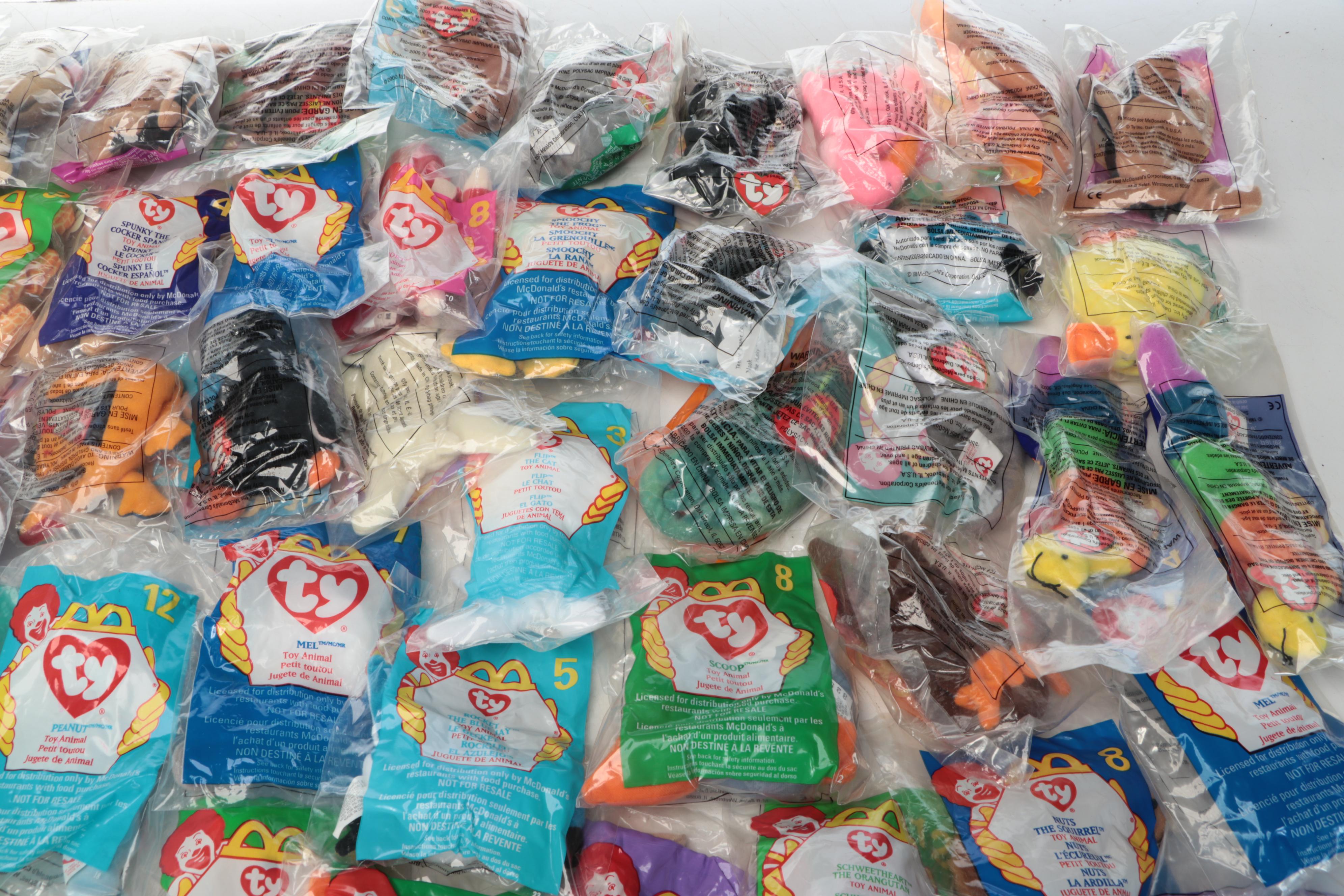 "Pinky", "Maple the Bear", "The End", and More Teenie Beanie Babies