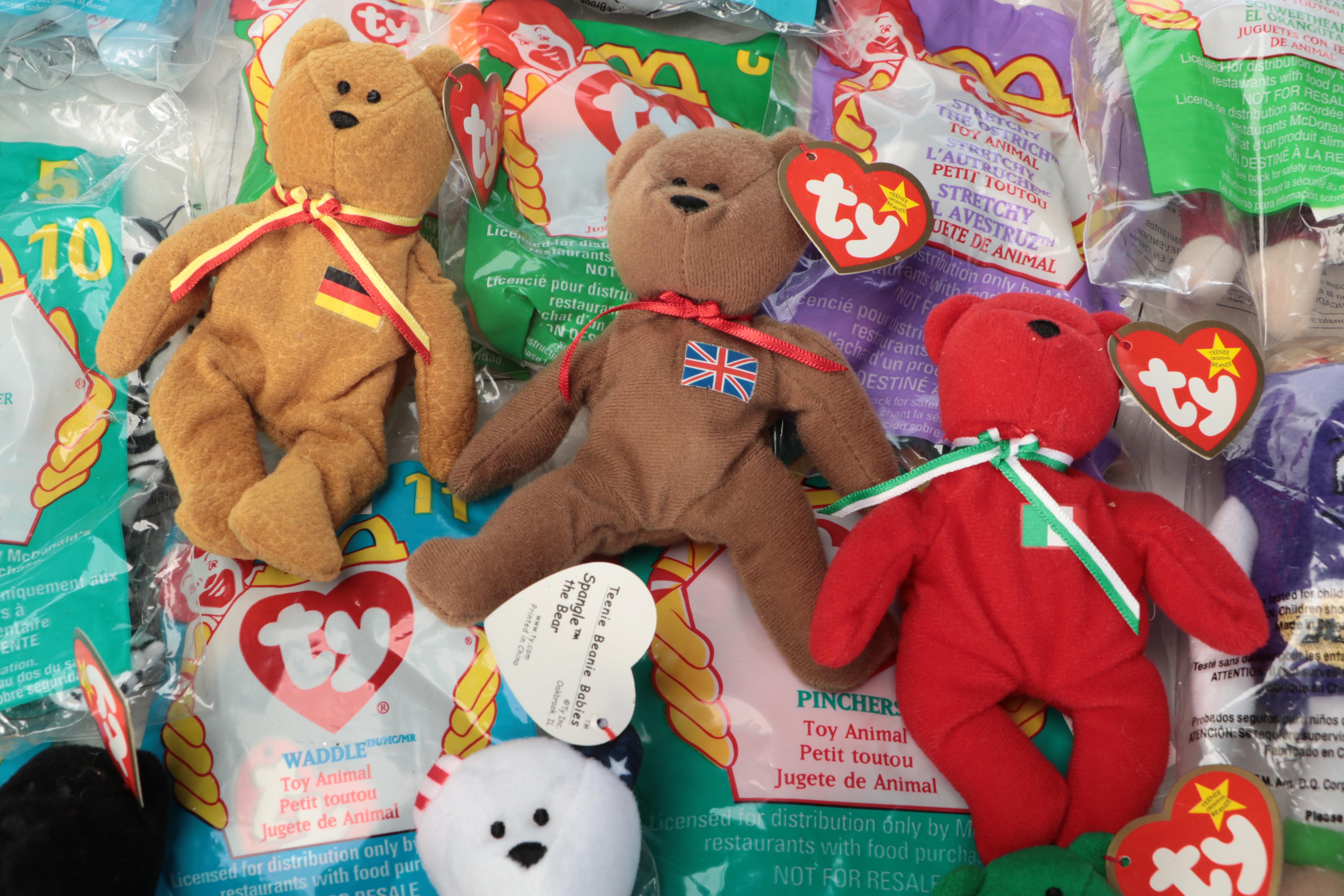 "Pinky", "Maple the Bear", "The End", and More Teenie Beanie Babies