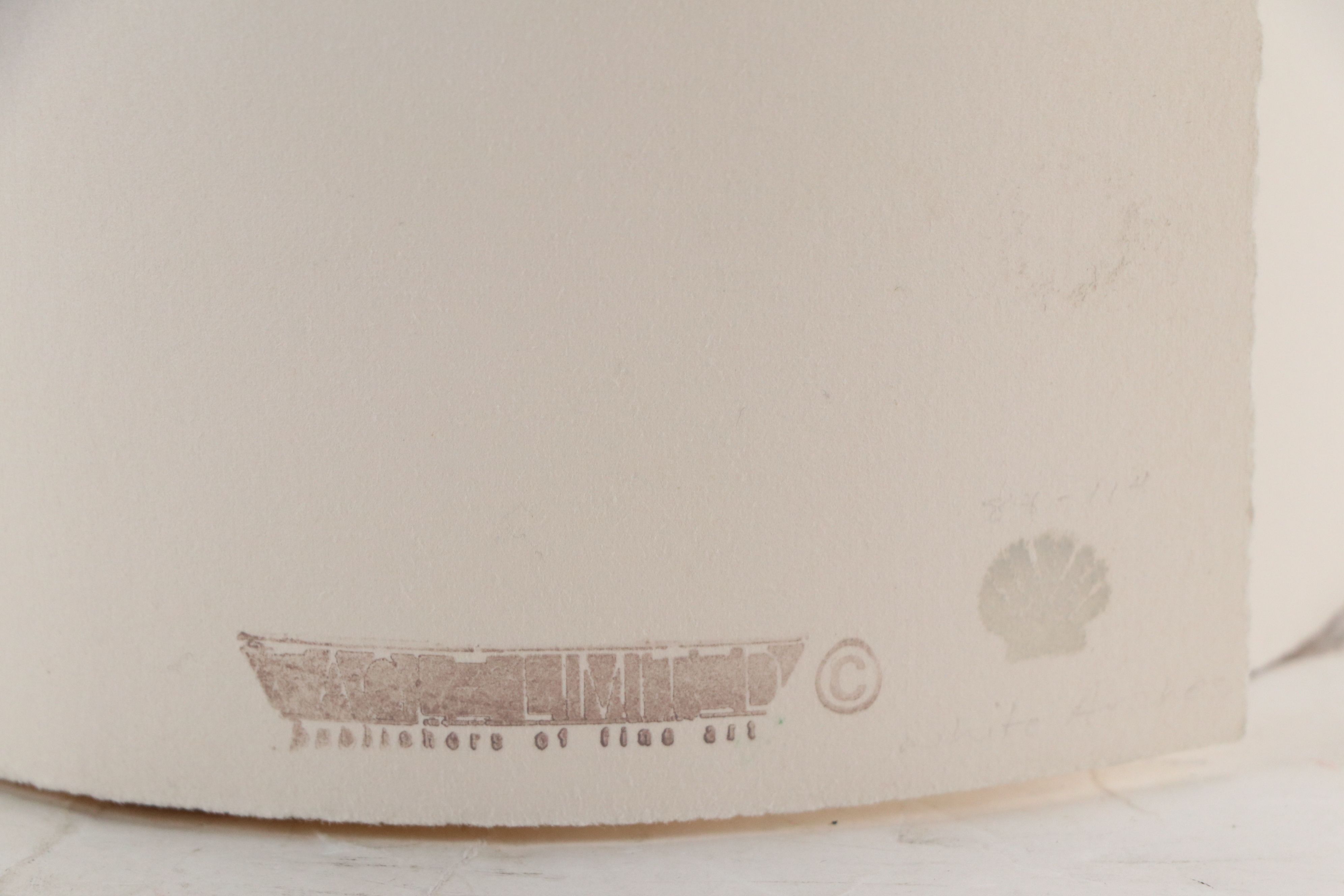 Ramon Lombarte Color Lithograph "At the Ritz #14," 1980s