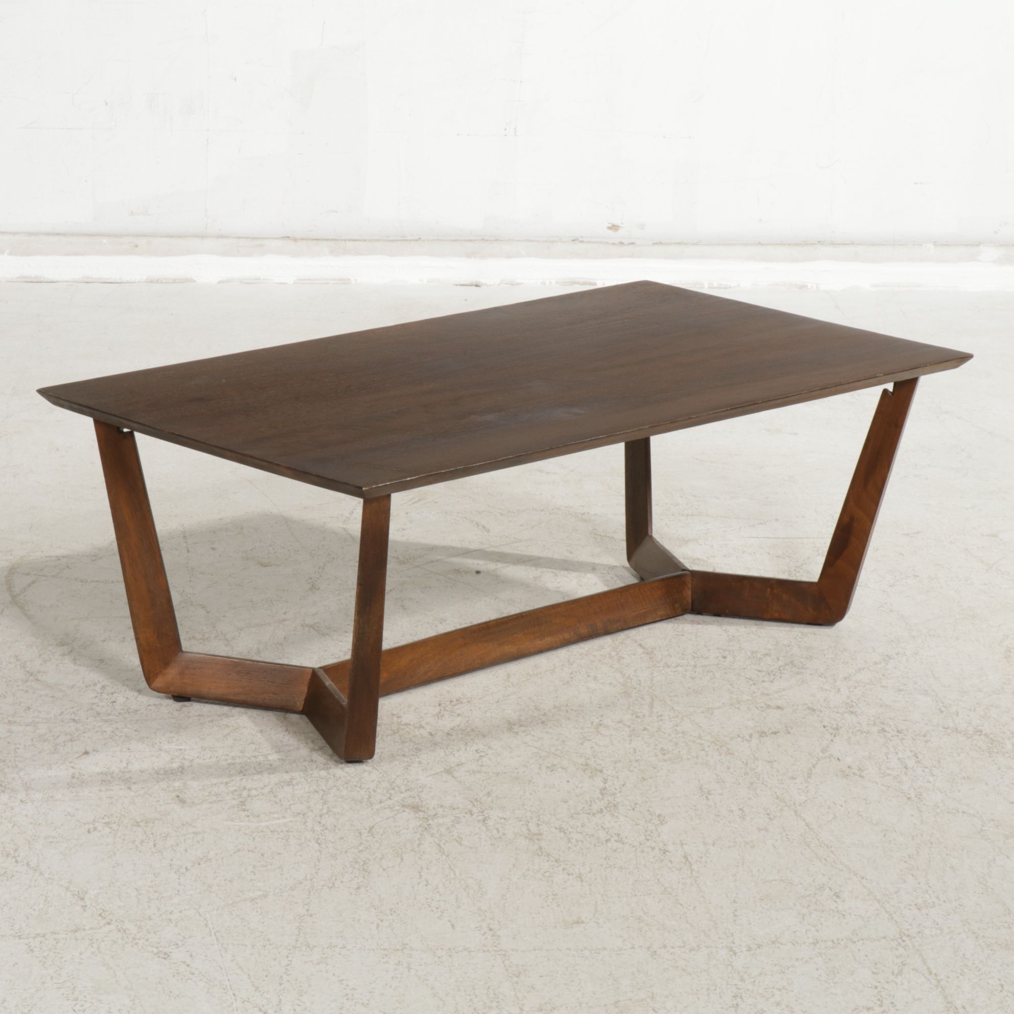 Williams-Sonoma "Stowe" Contemporary Mango Coffee Table
