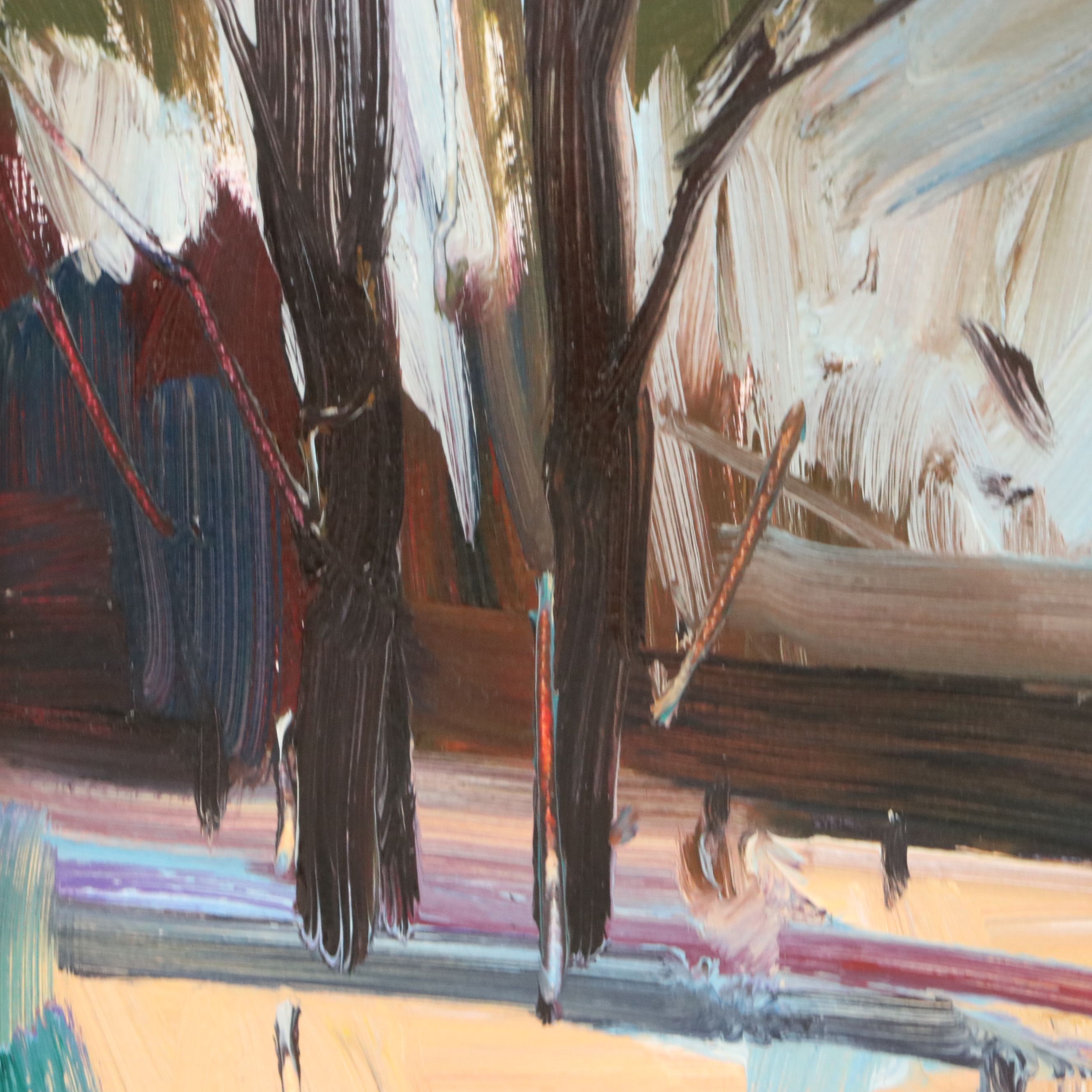 Jose Trujillo Oil Painting "Early Light," 2020