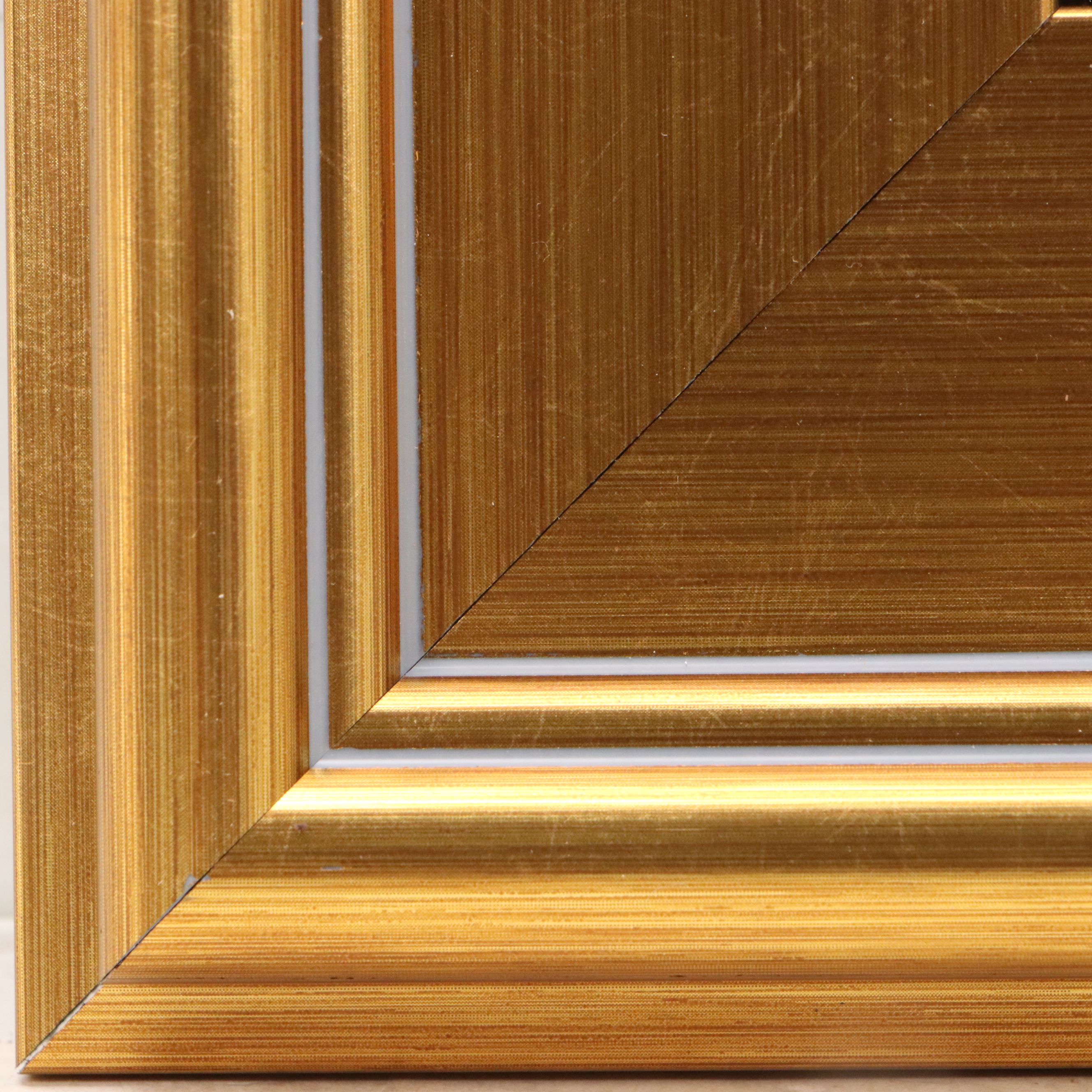 James Baldoumas Oil Painting "Winter Stream," 2025