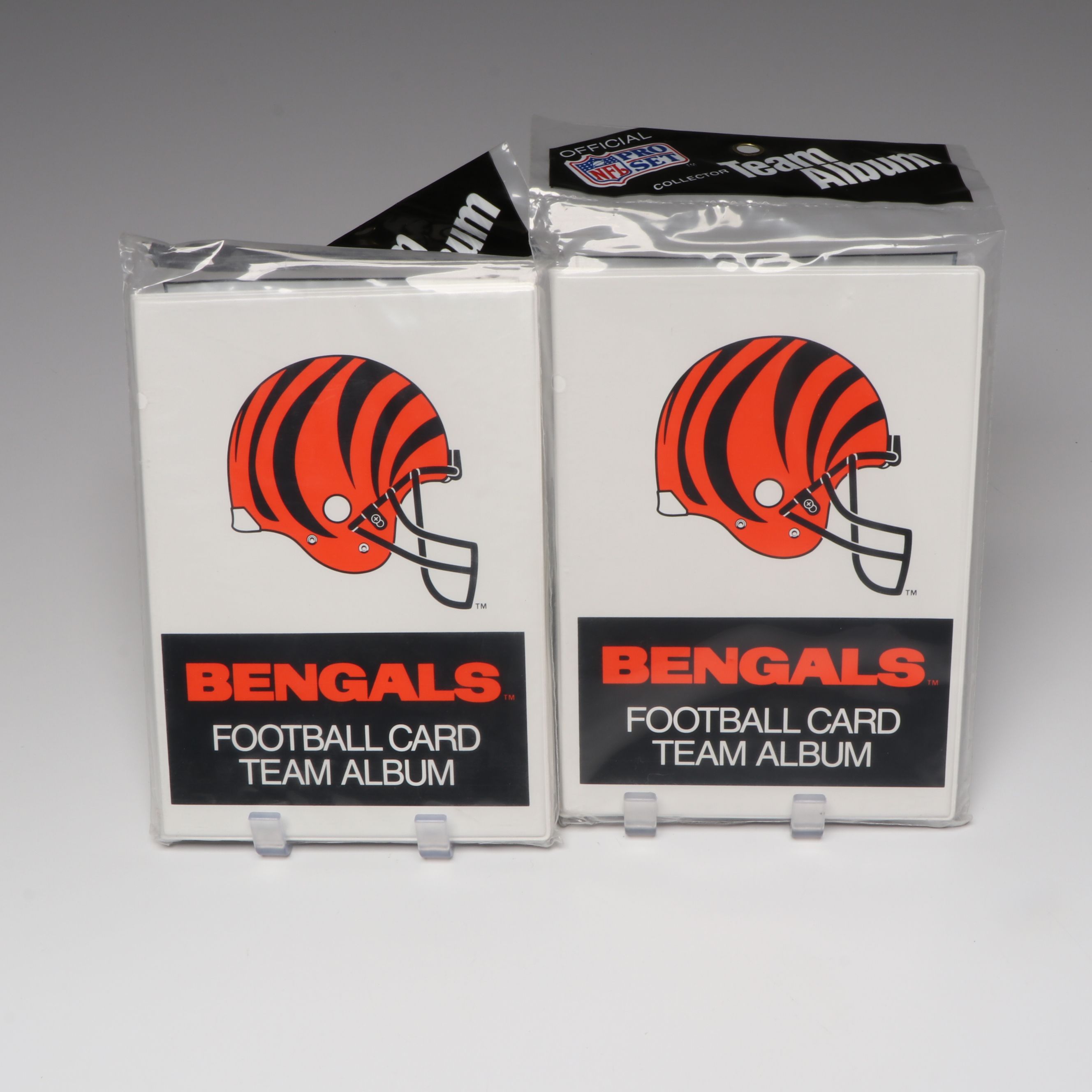 Ertl Cincinnati Bengals Bank with Pin Collection, Tags, and More Collectibles