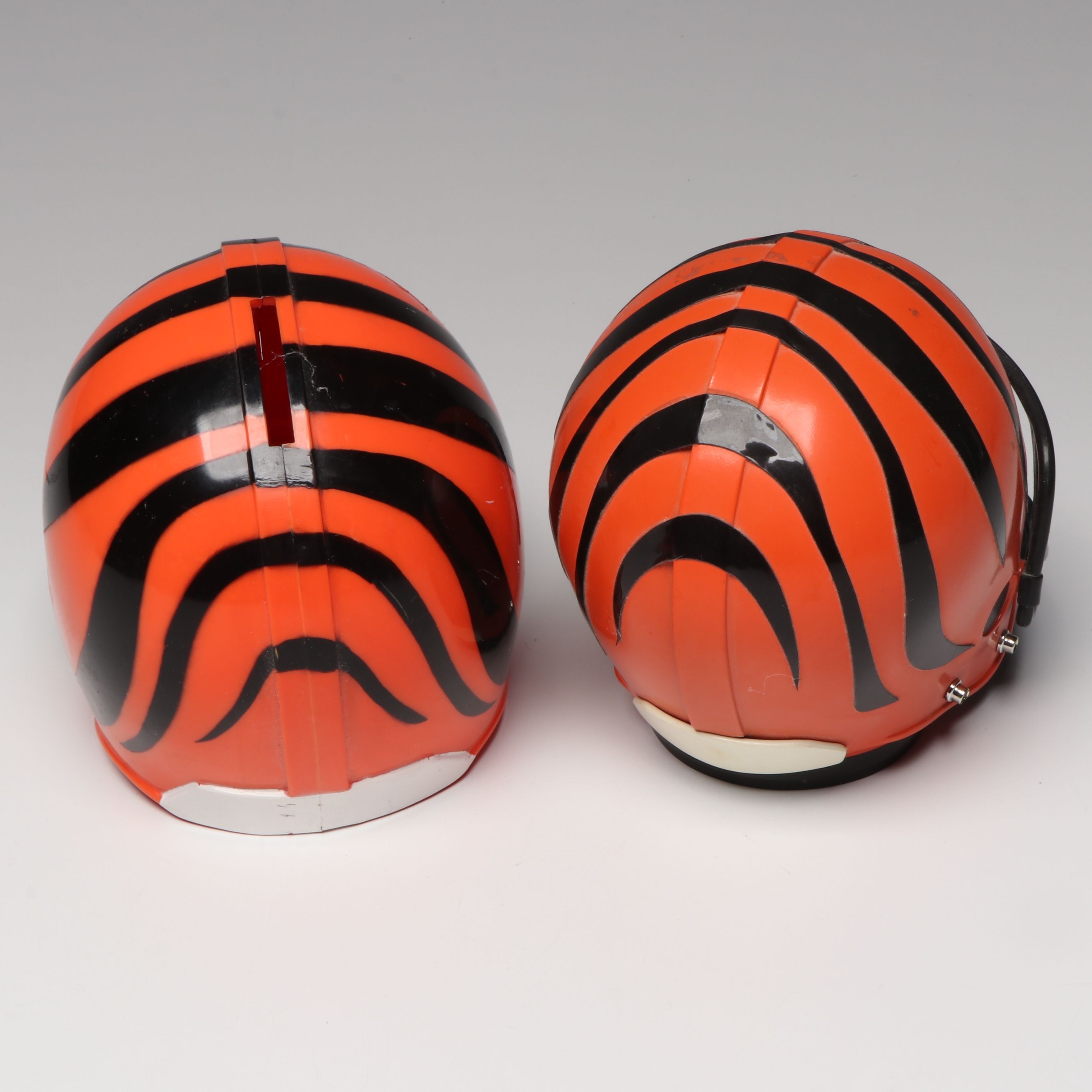 Ertl Cincinnati Bengals Bank with Pin Collection, Tags, and More Collectibles