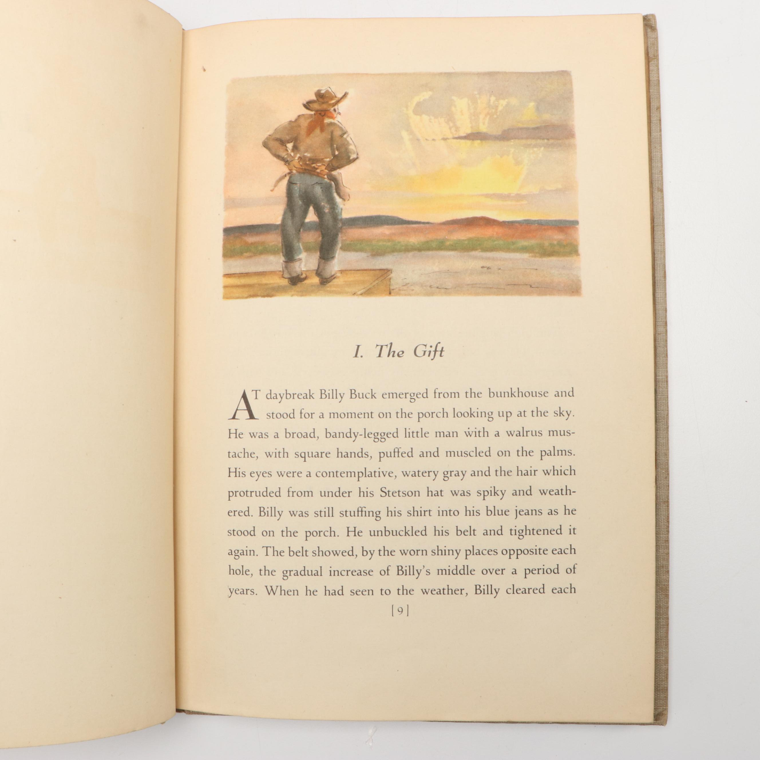 First Illustrated Edition "The Red Pony" by John Steinbeck, 1945