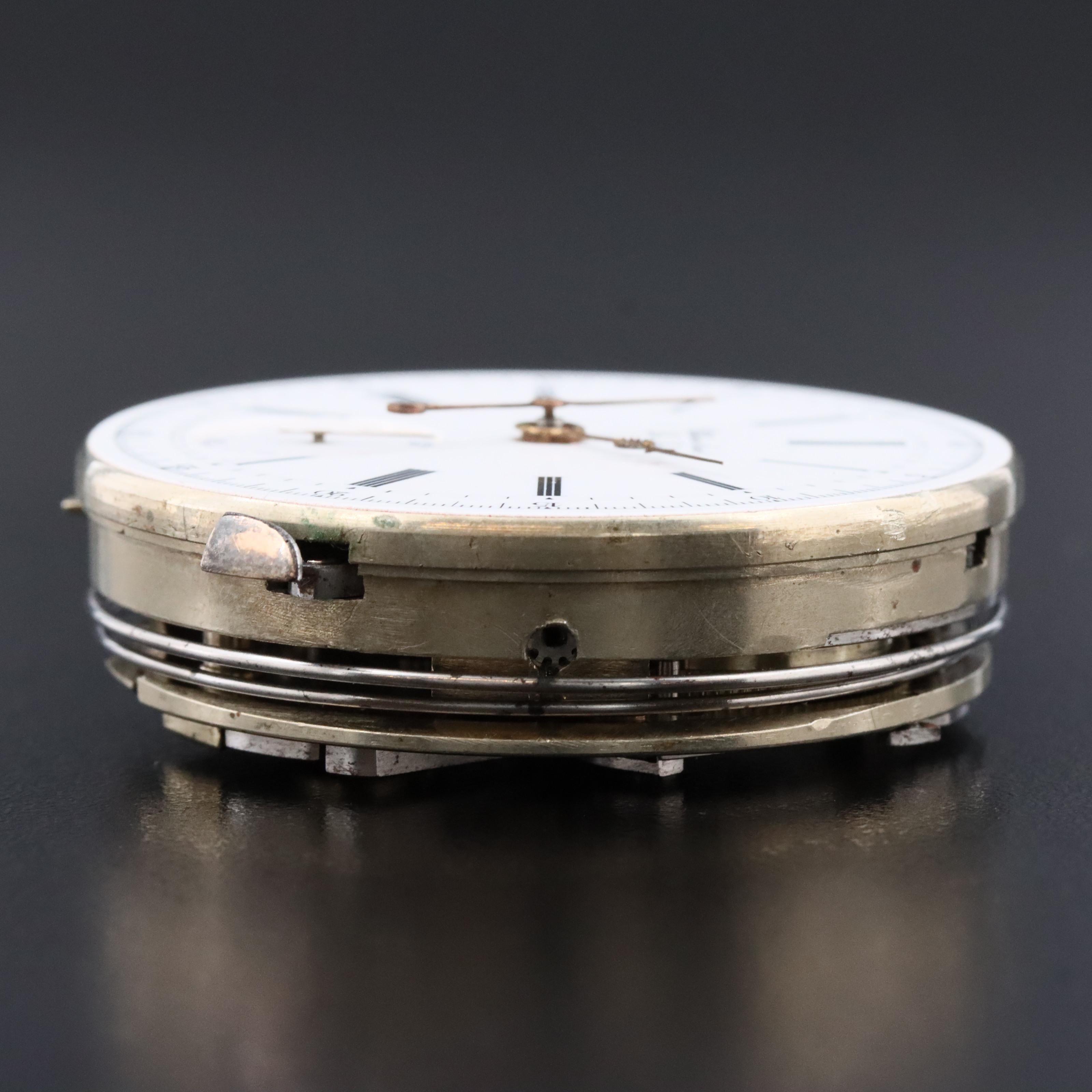 William Jacot Le Locle Repeater Pocket Watch Movement