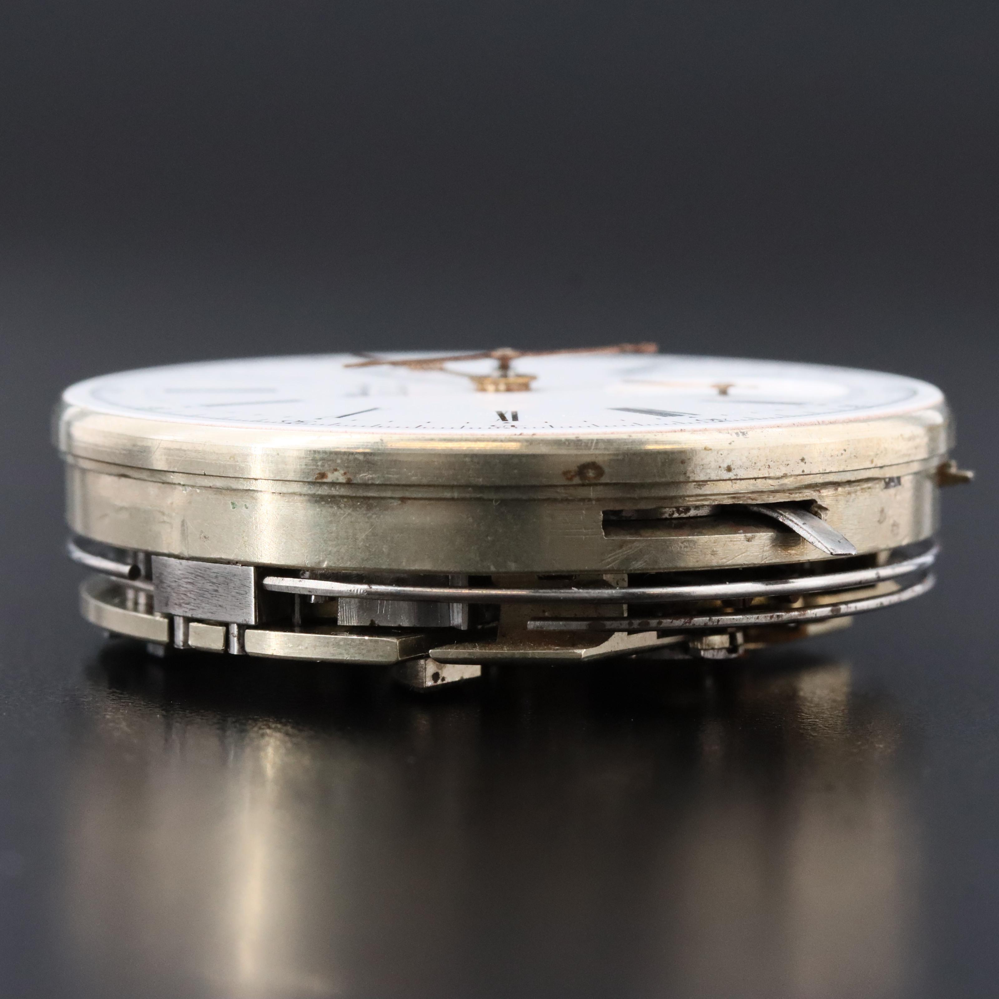 William Jacot Le Locle Repeater Pocket Watch Movement
