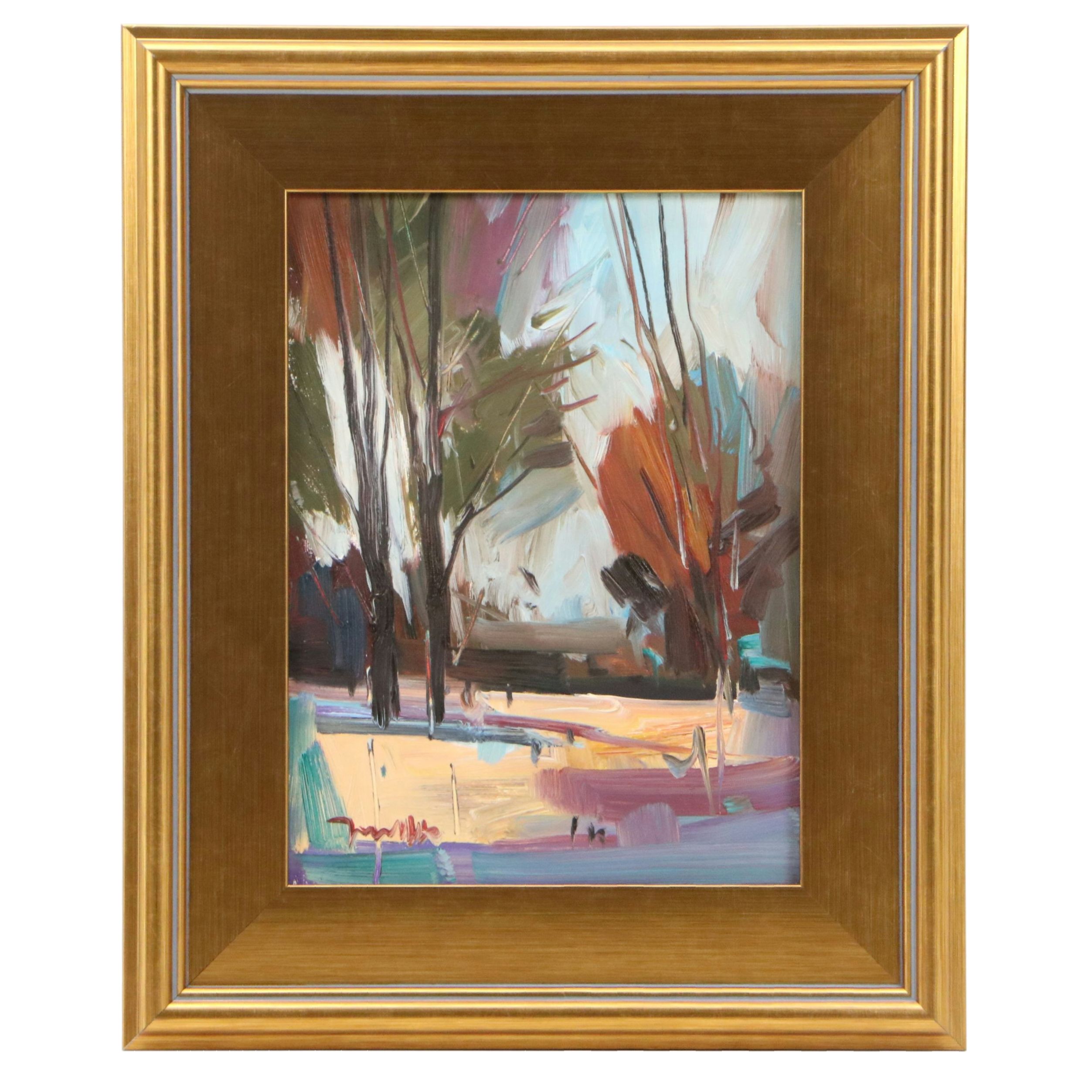 Jose Trujillo Oil Painting "Early Light," 2020