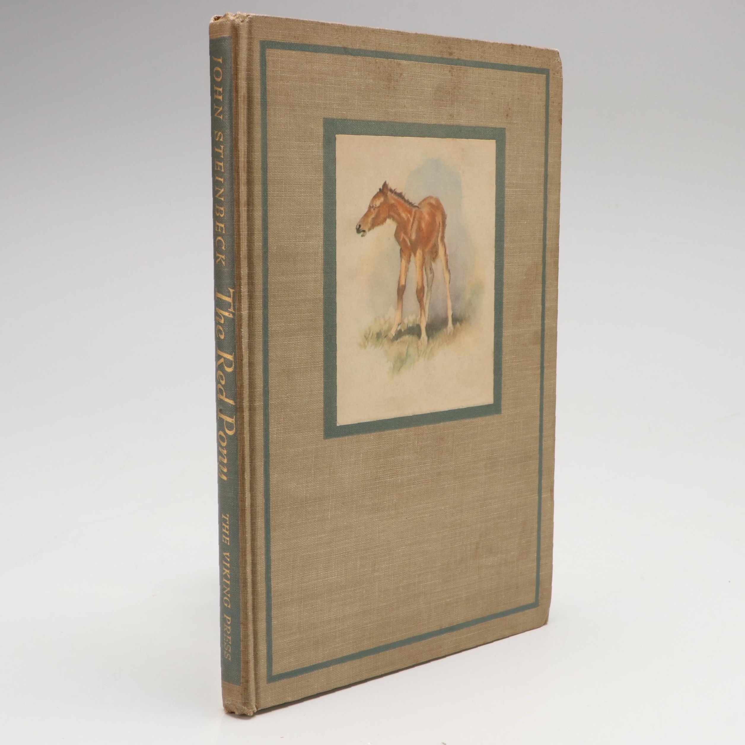 First Illustrated Edition "The Red Pony" by John Steinbeck, 1945