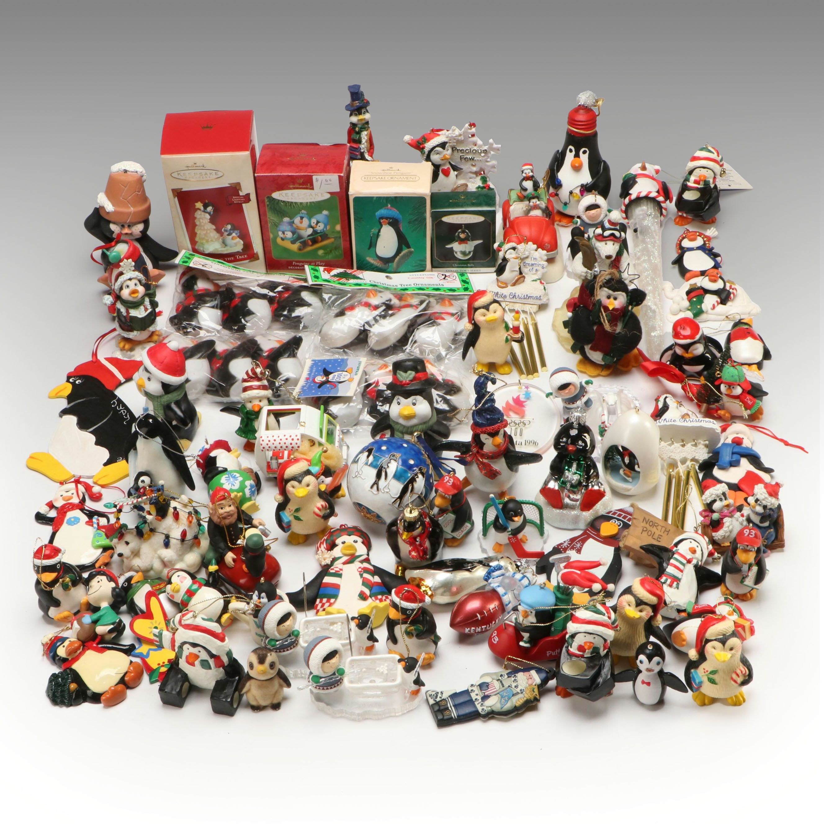 Hallmark Keepsake "Penguins at Play" with Coca-Cola and More Ornaments