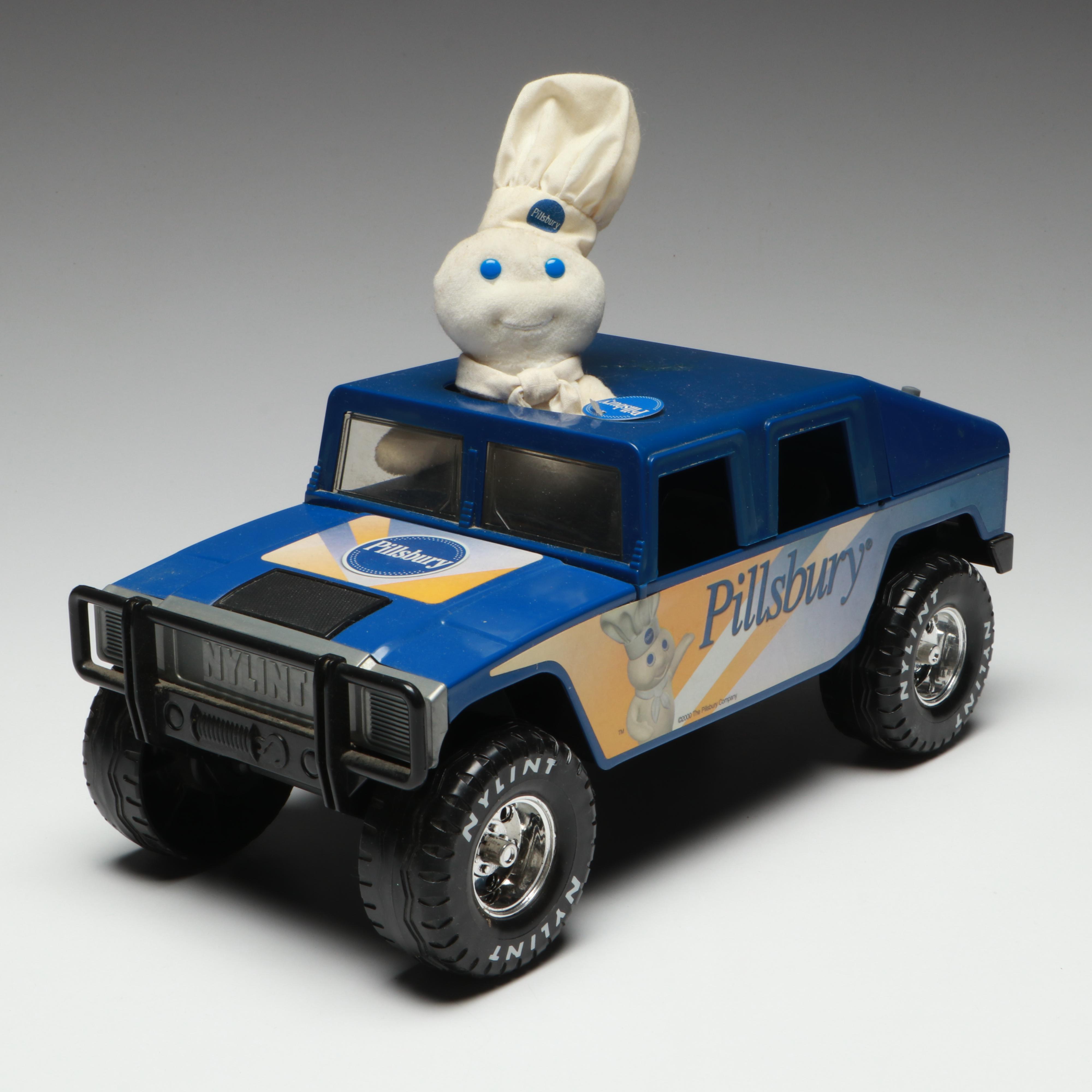 Pillsbury Doughboy 2000 Countdown Watch, Nylint Humvee, and More Memorabilia