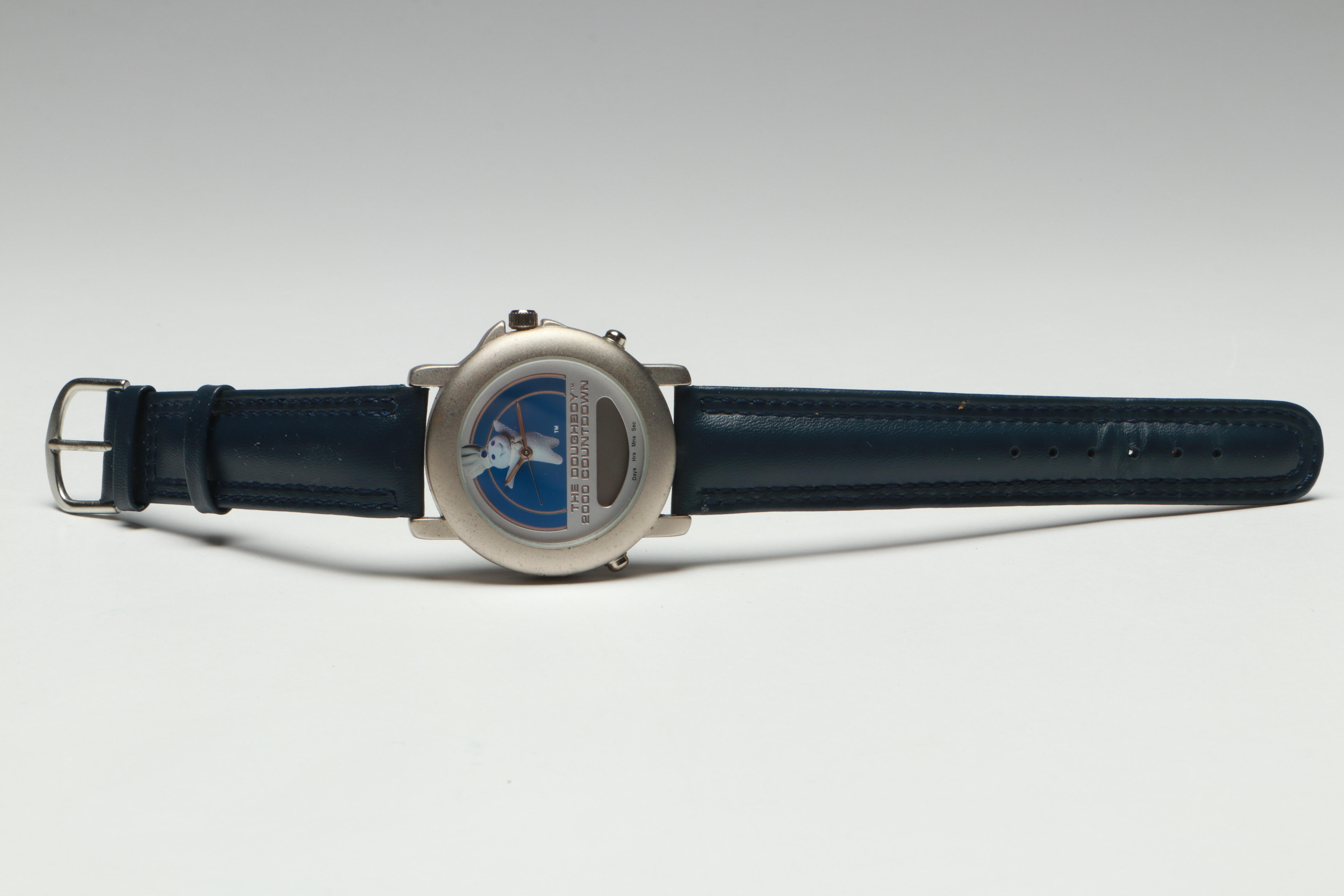 Pillsbury Doughboy 2000 Countdown Watch, Nylint Humvee, and More Memorabilia