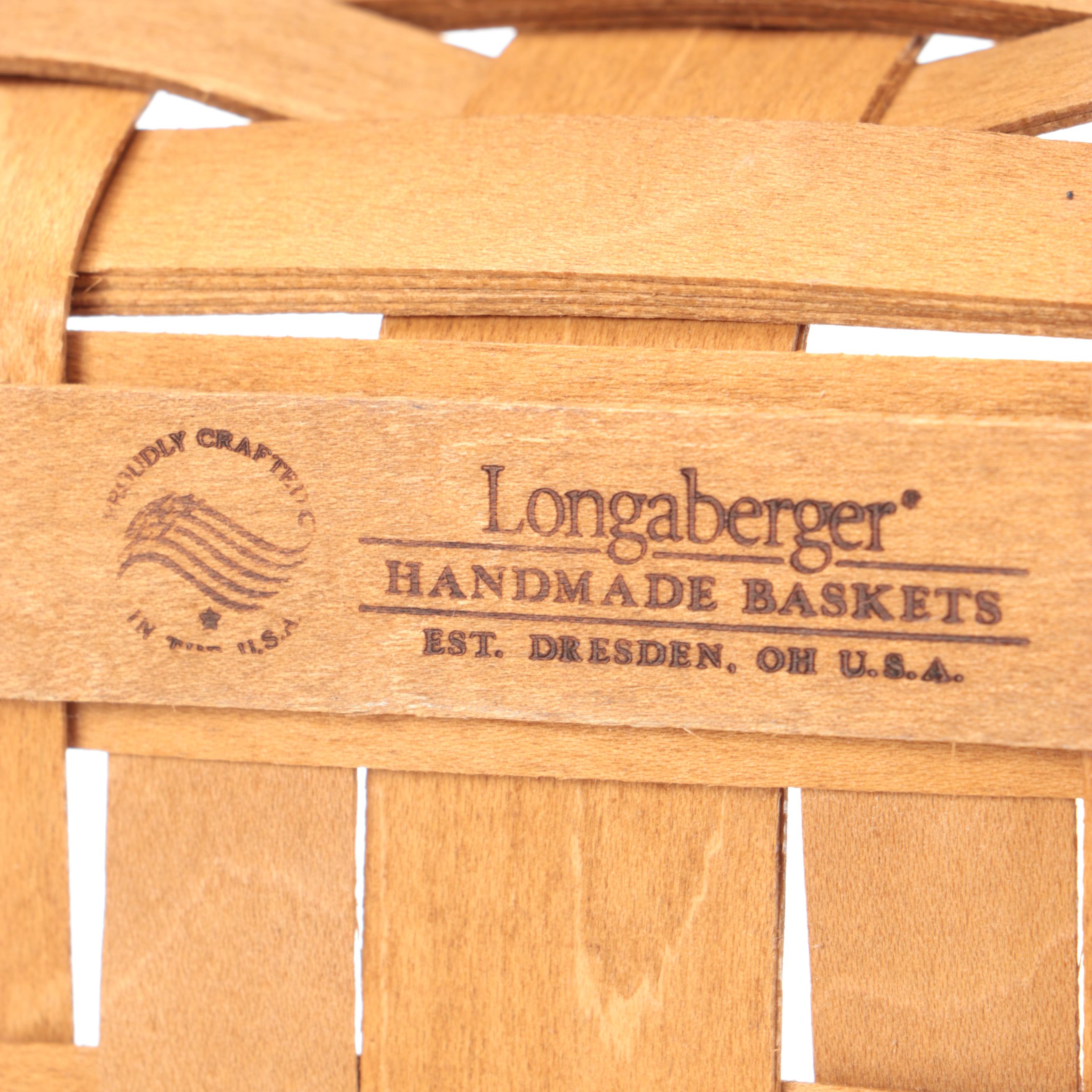 Longaberger Americana and Other Woven Baskets and Boxes