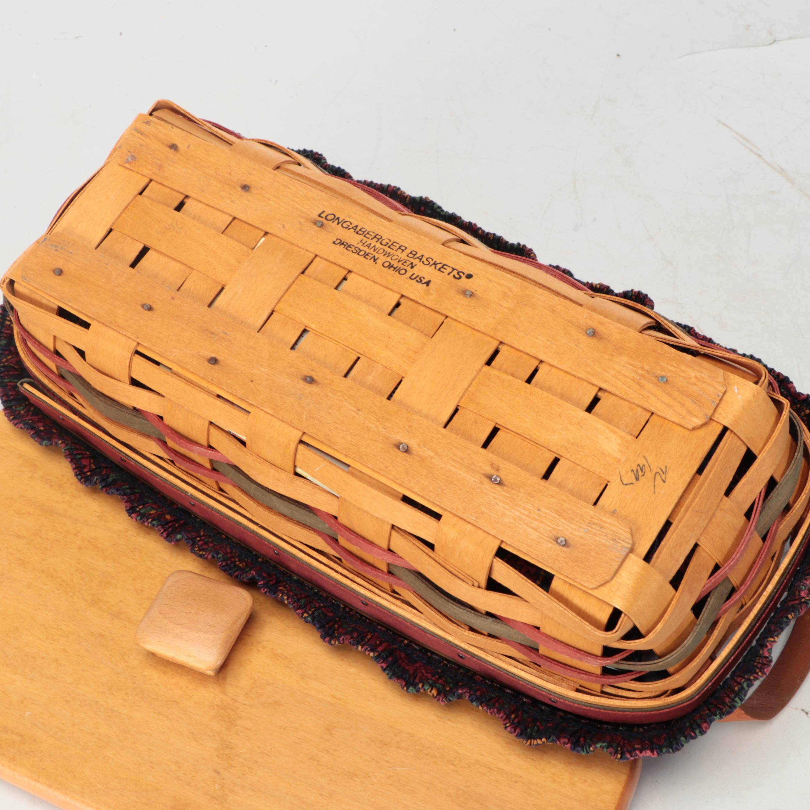 Longaberger Americana and Other Woven Baskets and Boxes