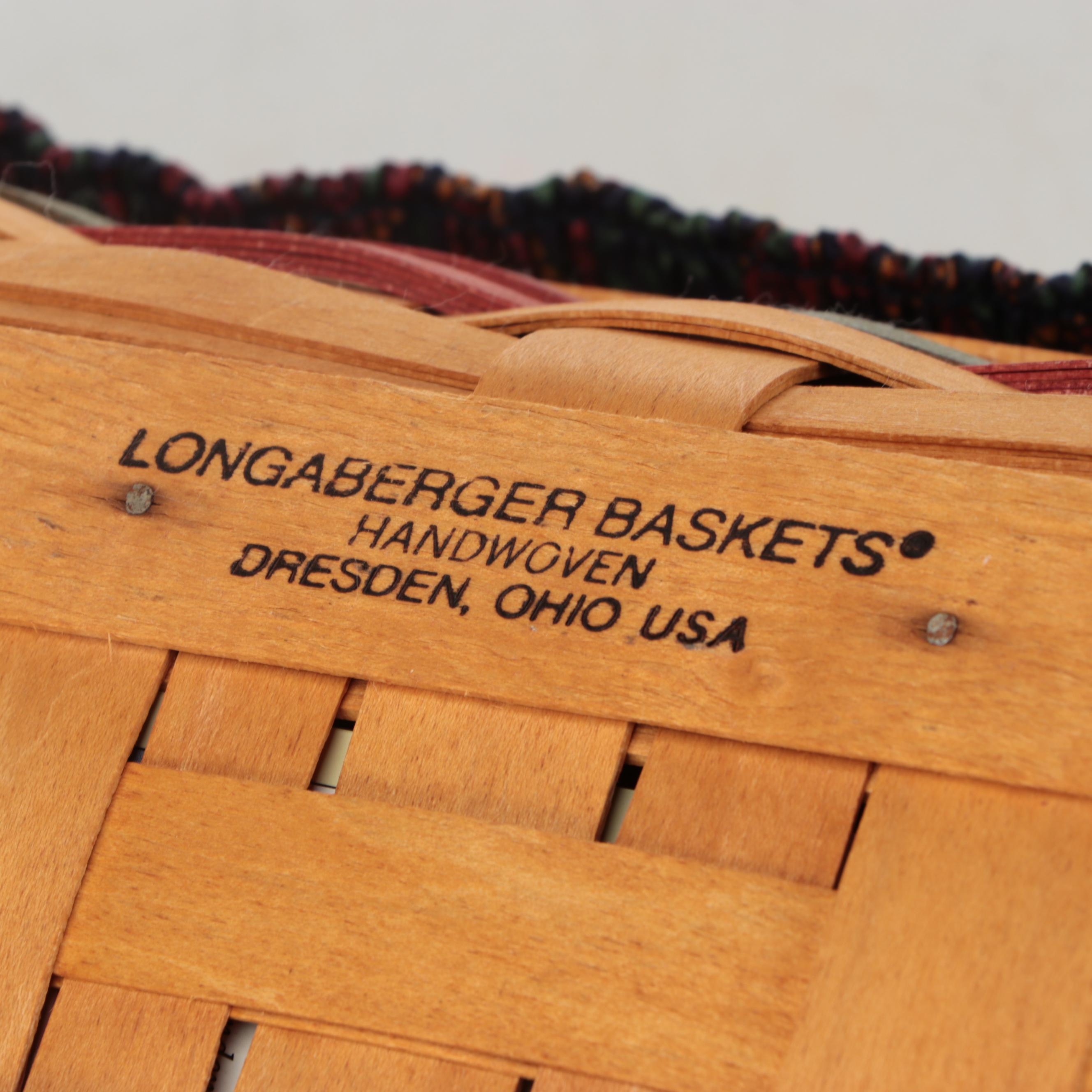 Longaberger Americana and Other Woven Baskets and Boxes
