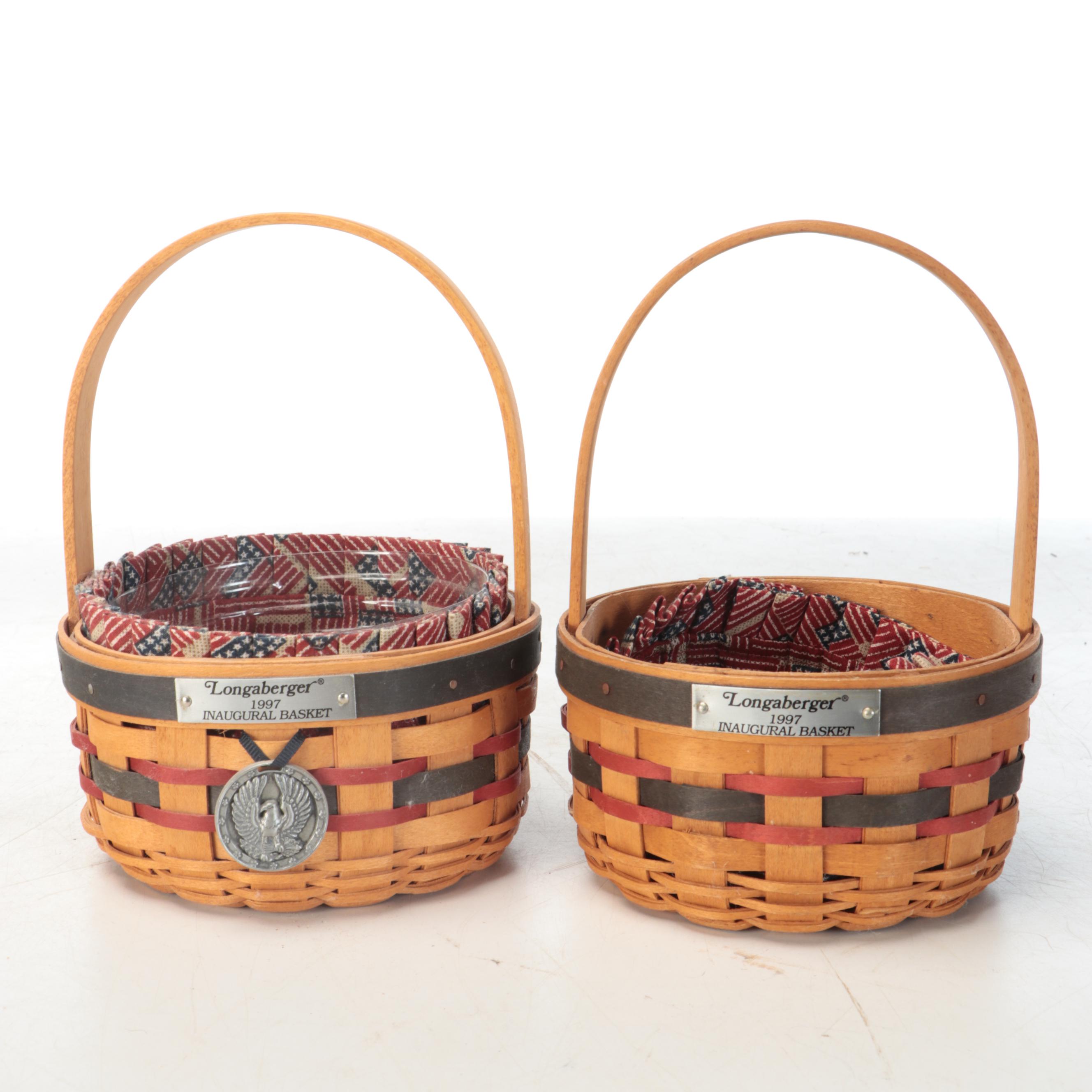 Longaberger Americana and Other Woven Baskets and Boxes