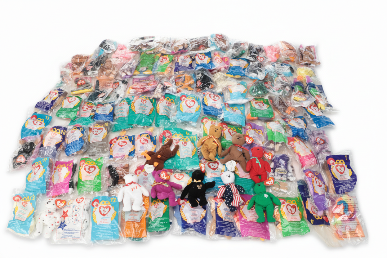 "Pinky", "Maple the Bear", "The End", and More Teenie Beanie Babies