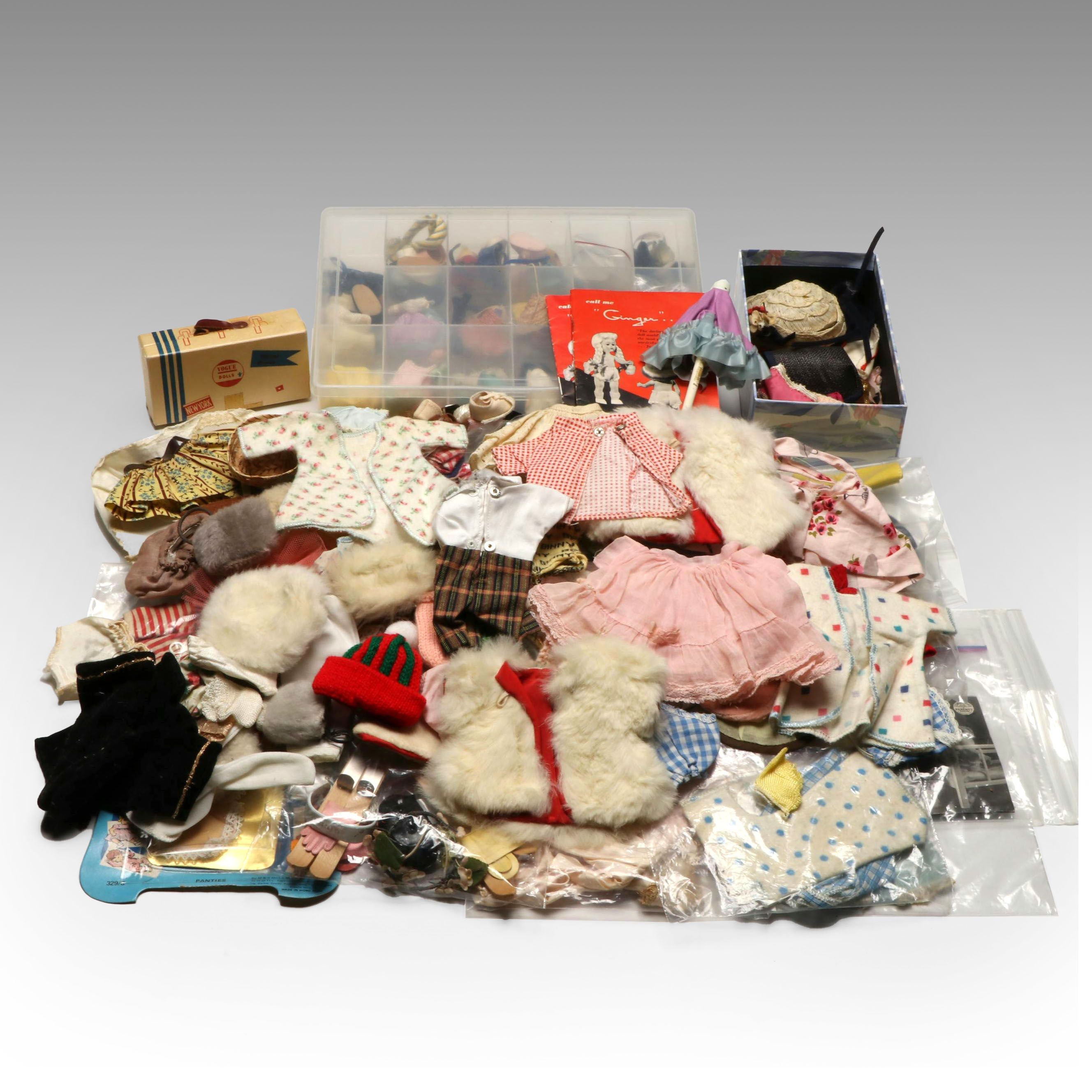 Vogue "Ginger" and Other Vintage Doll Clothing, Shoes and Accessories