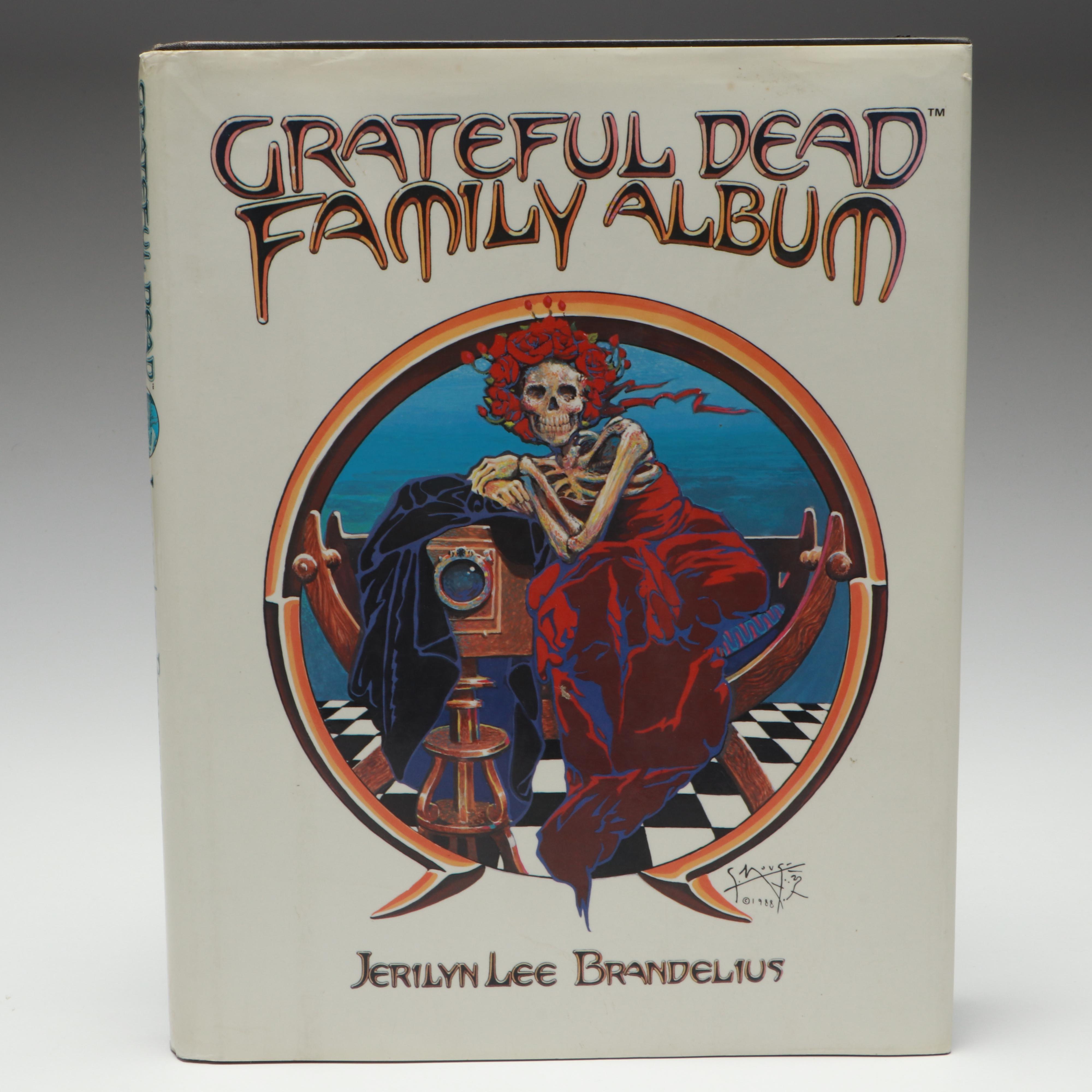 Signed First Printing "Grateful Dead Family Album" by Jerilyn Lee Brandelius