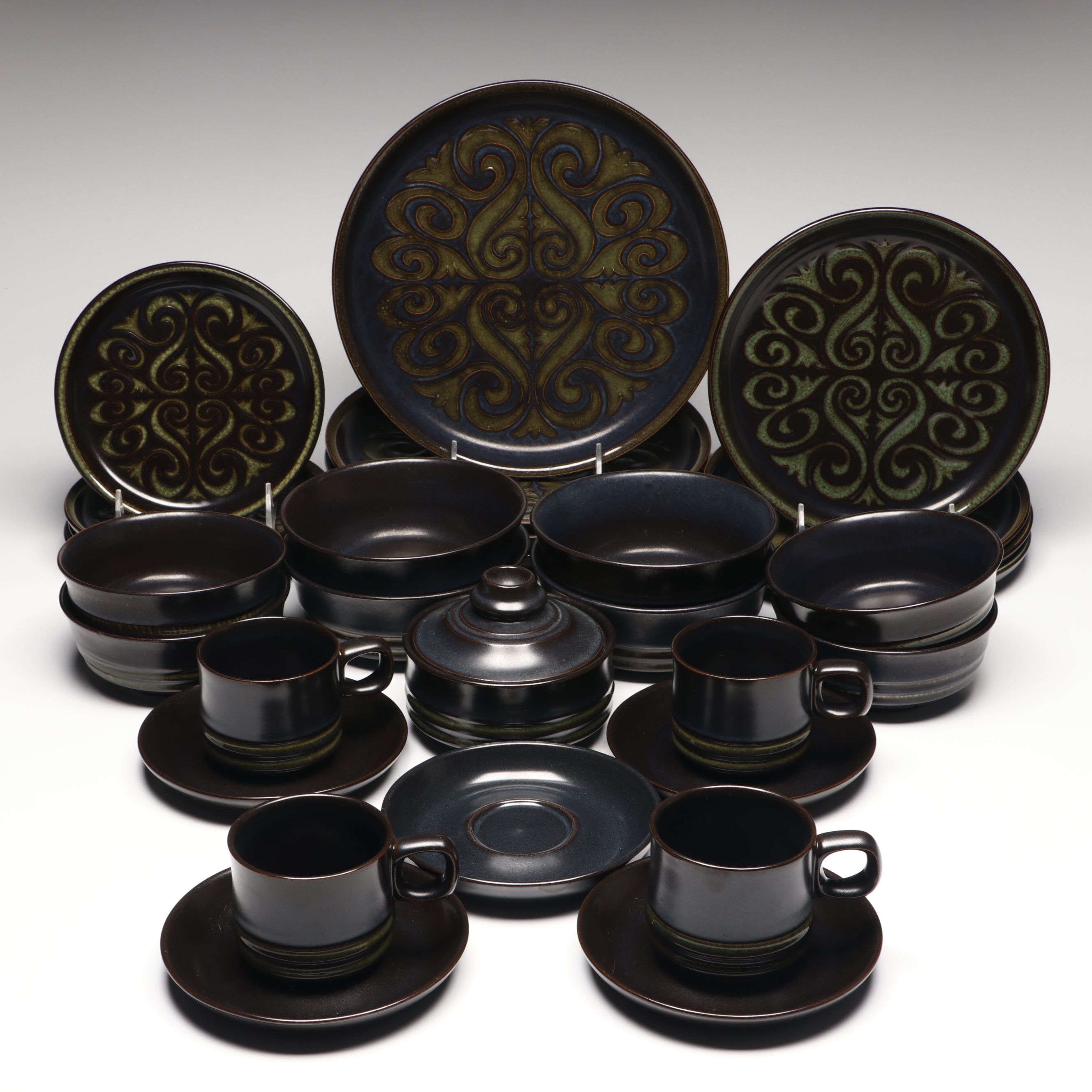Denby "Bukara" Stoneware Tableware, 1967–1977