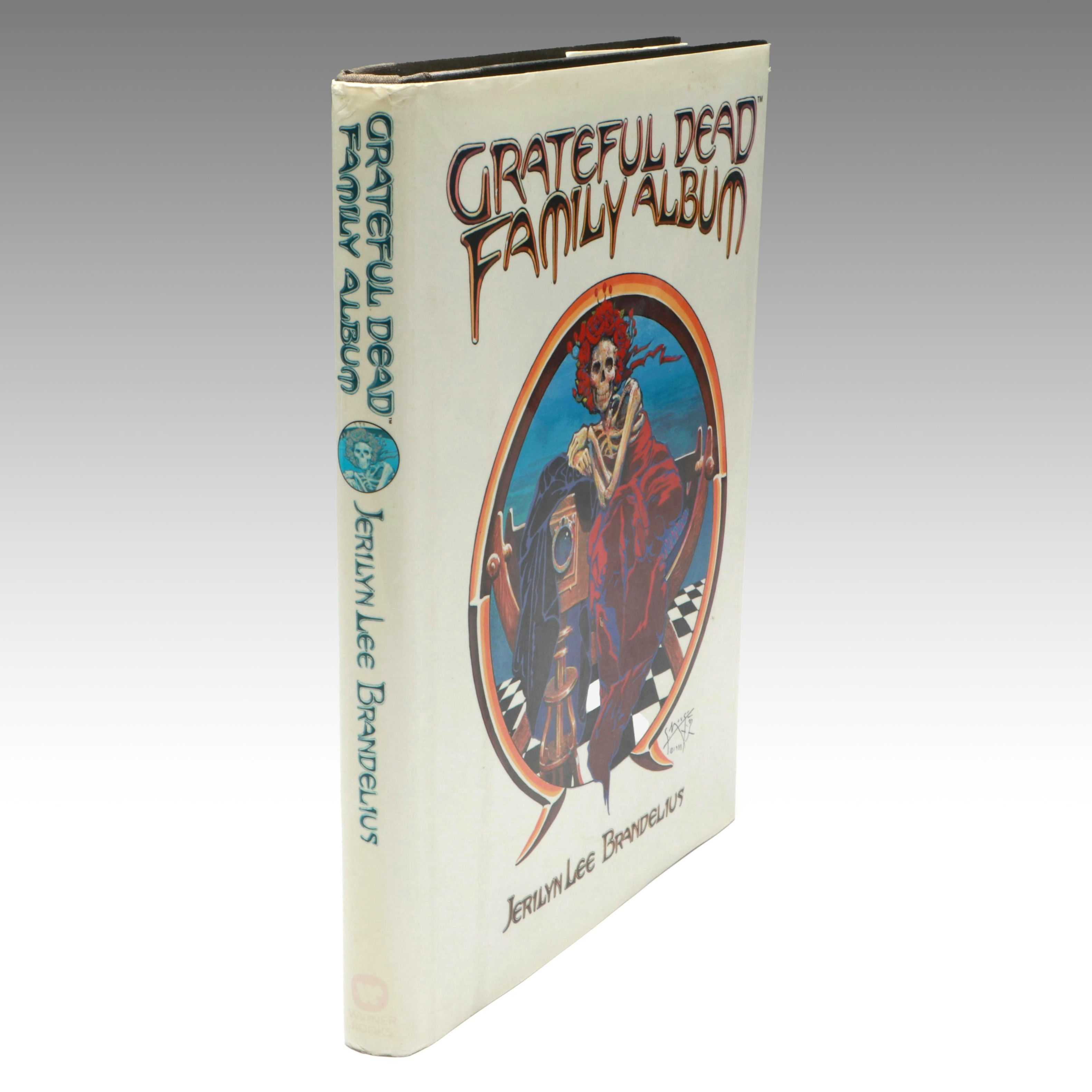 Signed First Printing "Grateful Dead Family Album" by Jerilyn Lee Brandelius