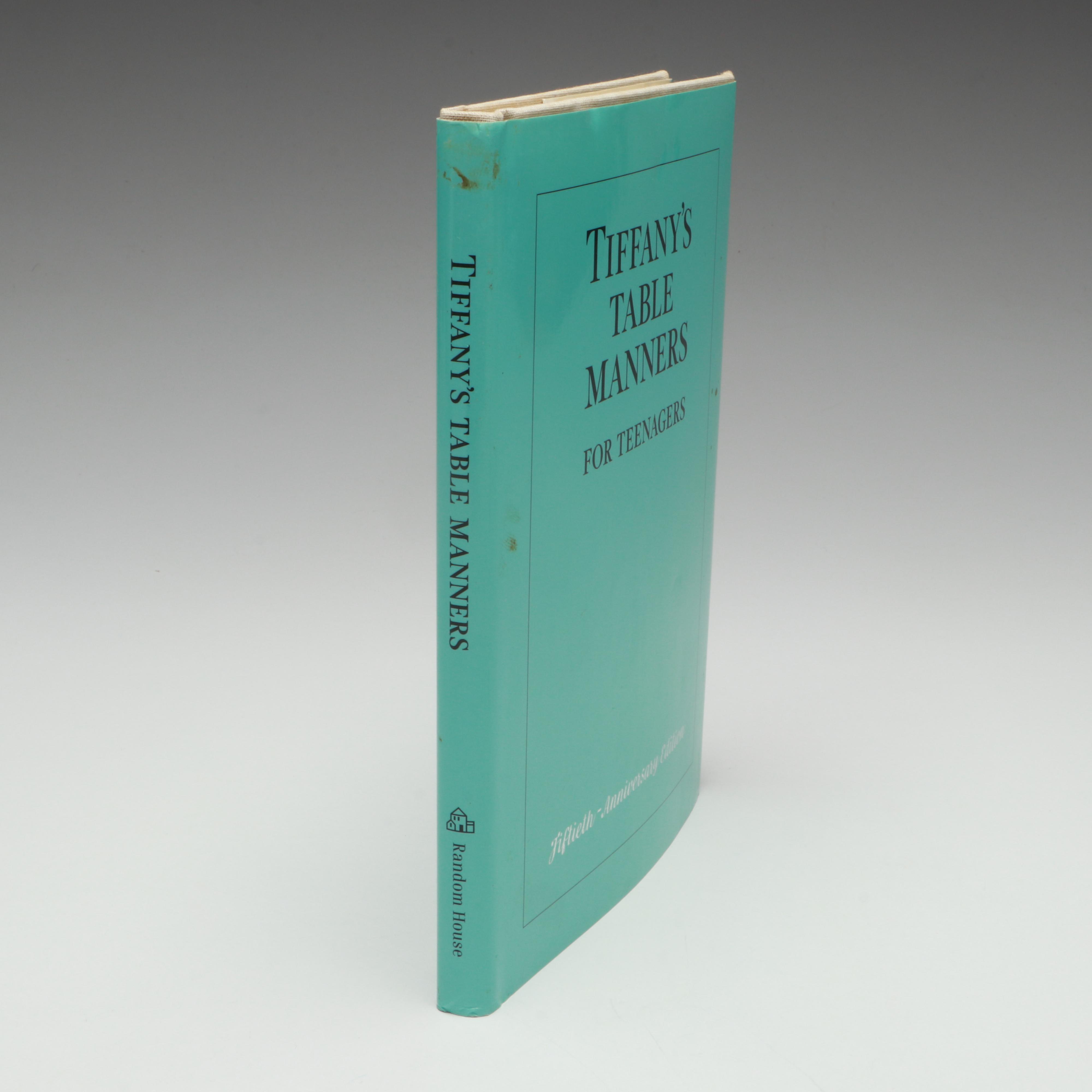 50th Anniversary Edition "Tiffany's Table Manners for Teenagers" by W. Hoving
