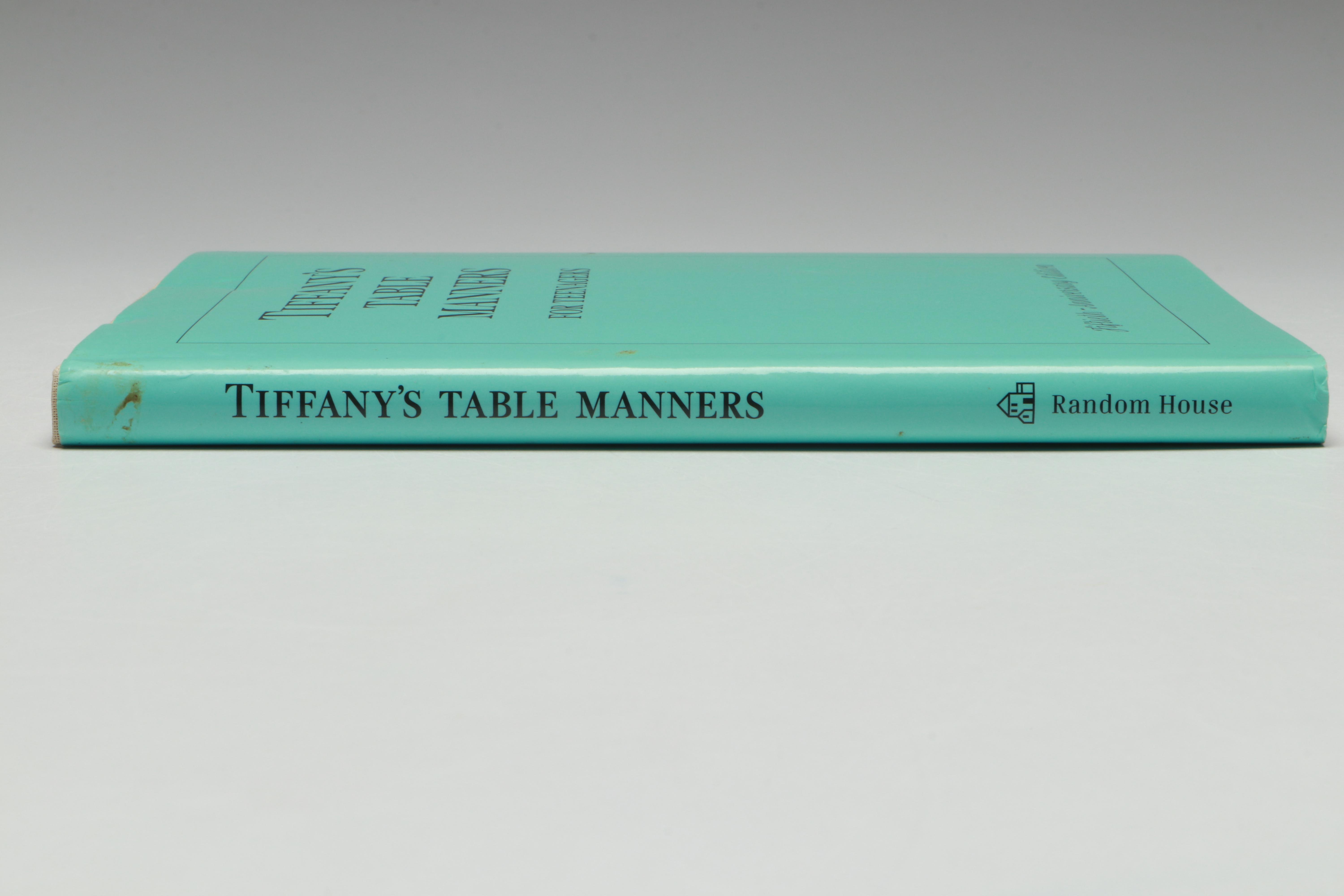 50th Anniversary Edition "Tiffany's Table Manners for Teenagers" by W. Hoving