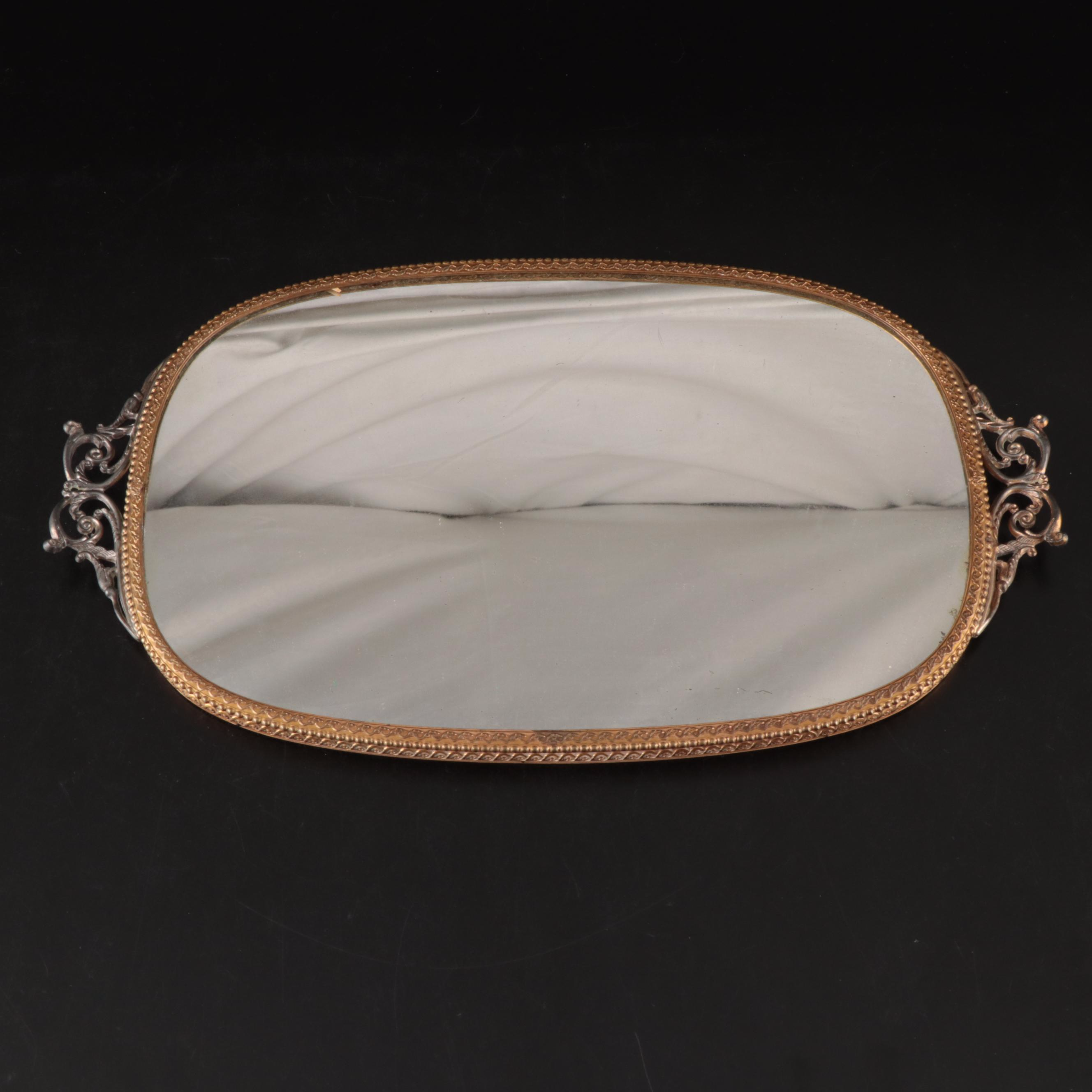 Royal Doulton "Midinette" Porcelain Figurine, Mirror Tray, and More Décor