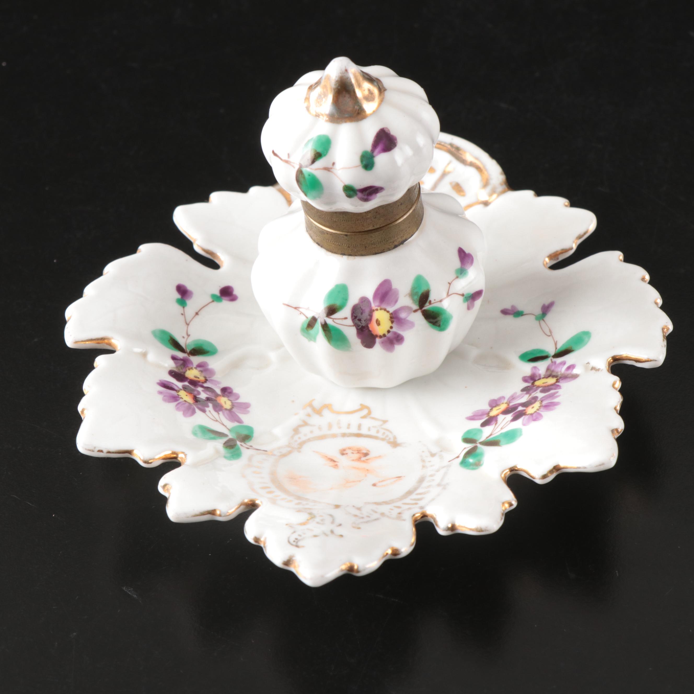 Royal Doulton "Midinette" Porcelain Figurine, Mirror Tray, and More Décor