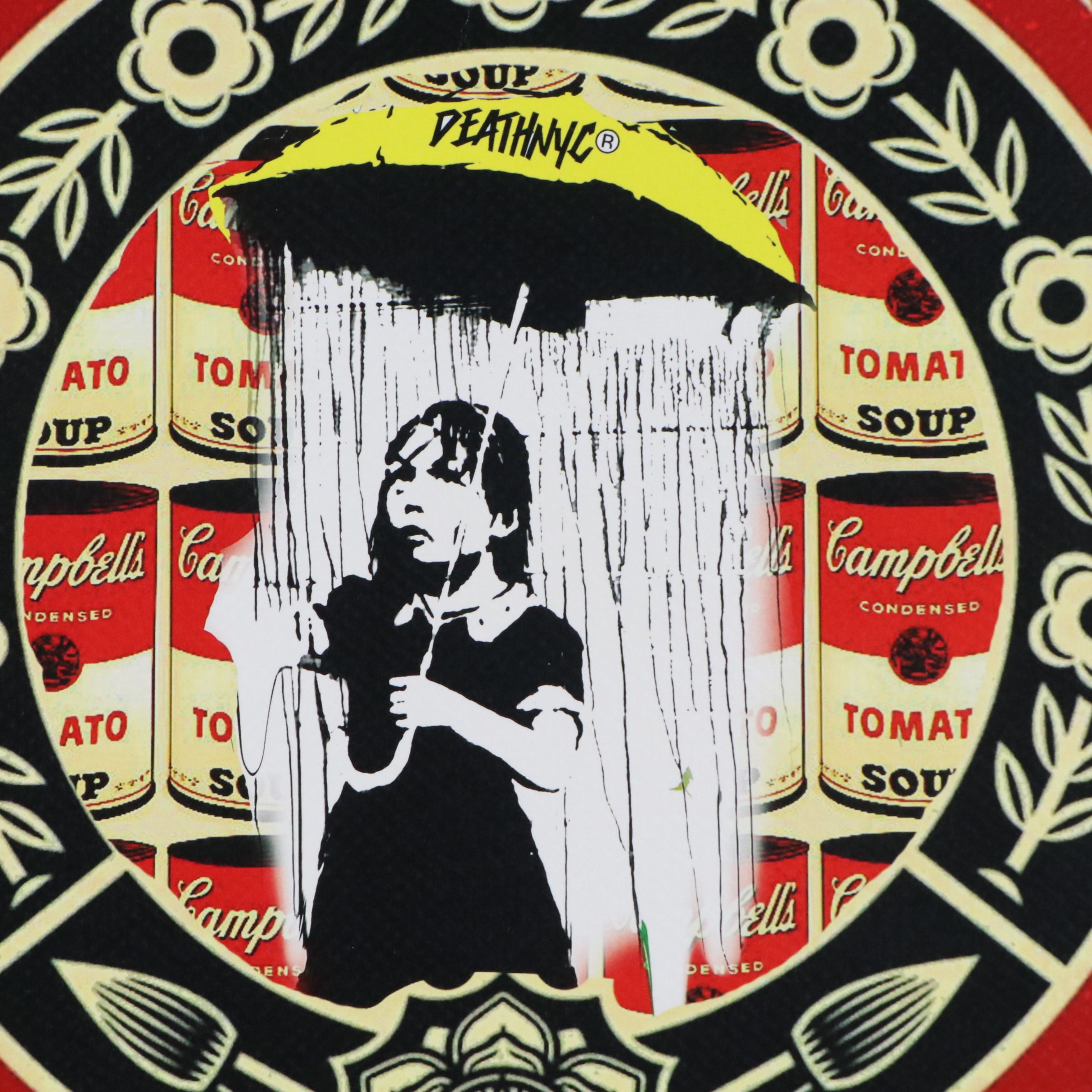 Death NYC Pop Art Digital Print After Shepard Fairey x Banksy, 2022