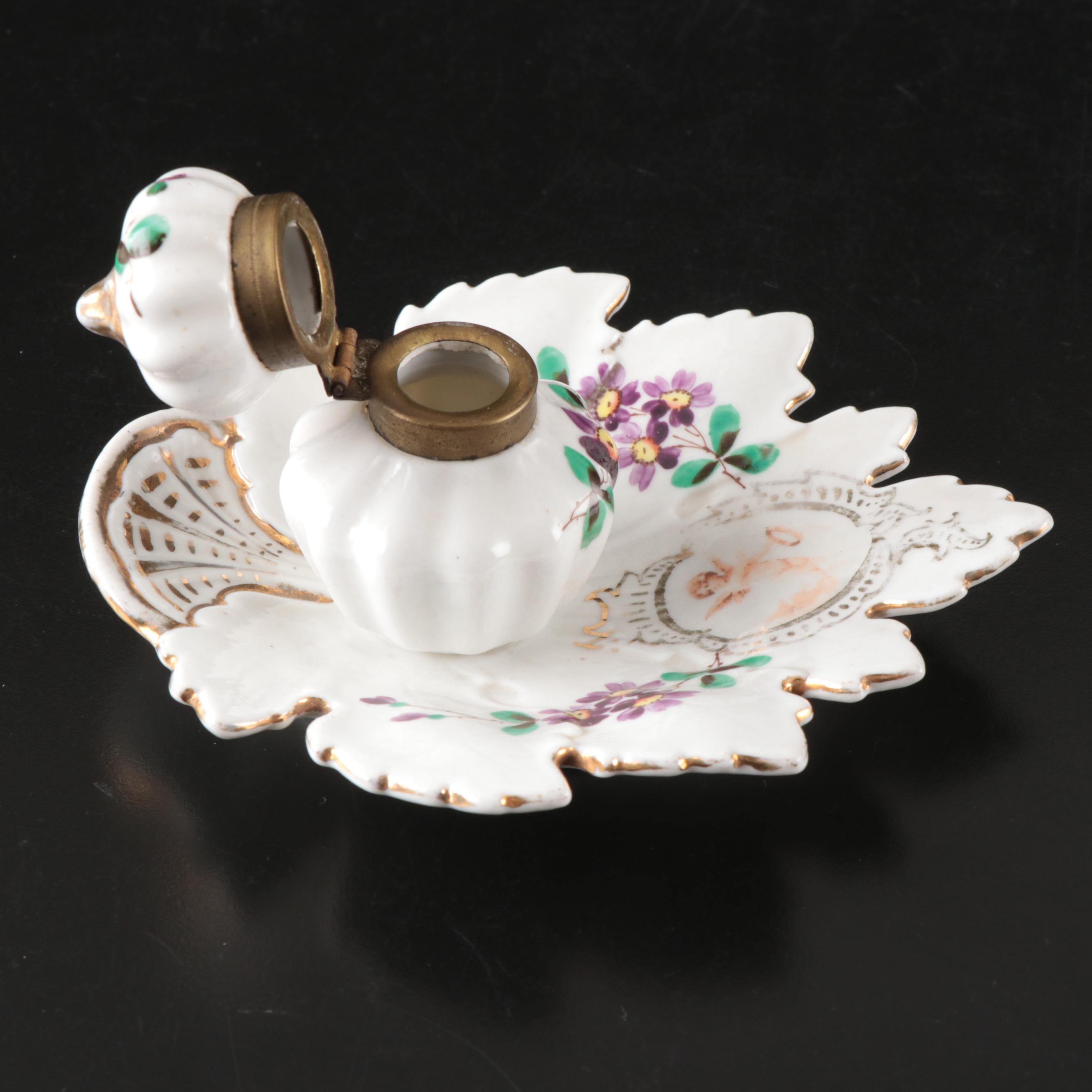 Royal Doulton "Midinette" Porcelain Figurine, Mirror Tray, and More Décor