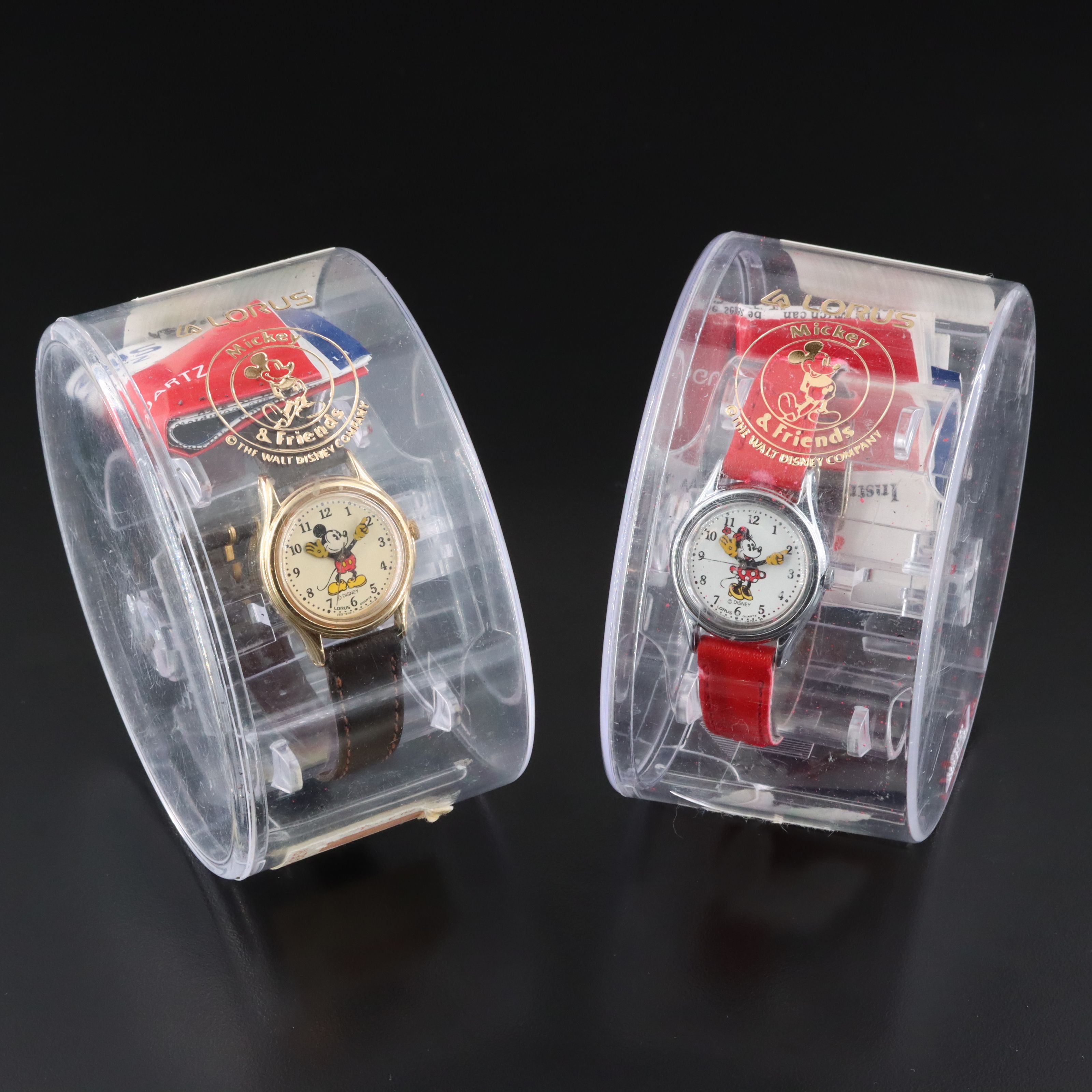 Lorus Mickey and Friends Mickey and Minnie Mouse Quartz Watches