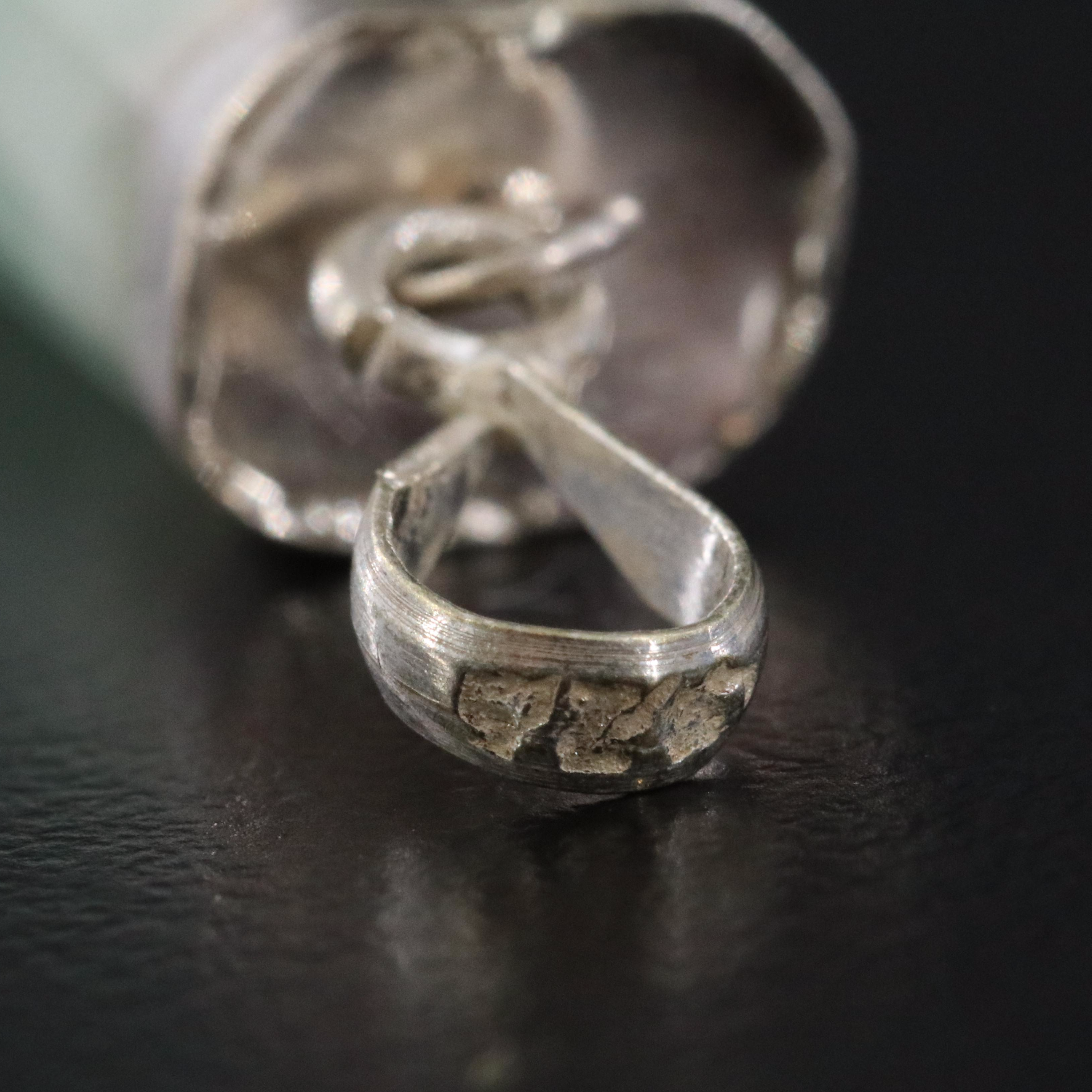 Sterling Calcite Point Pendant