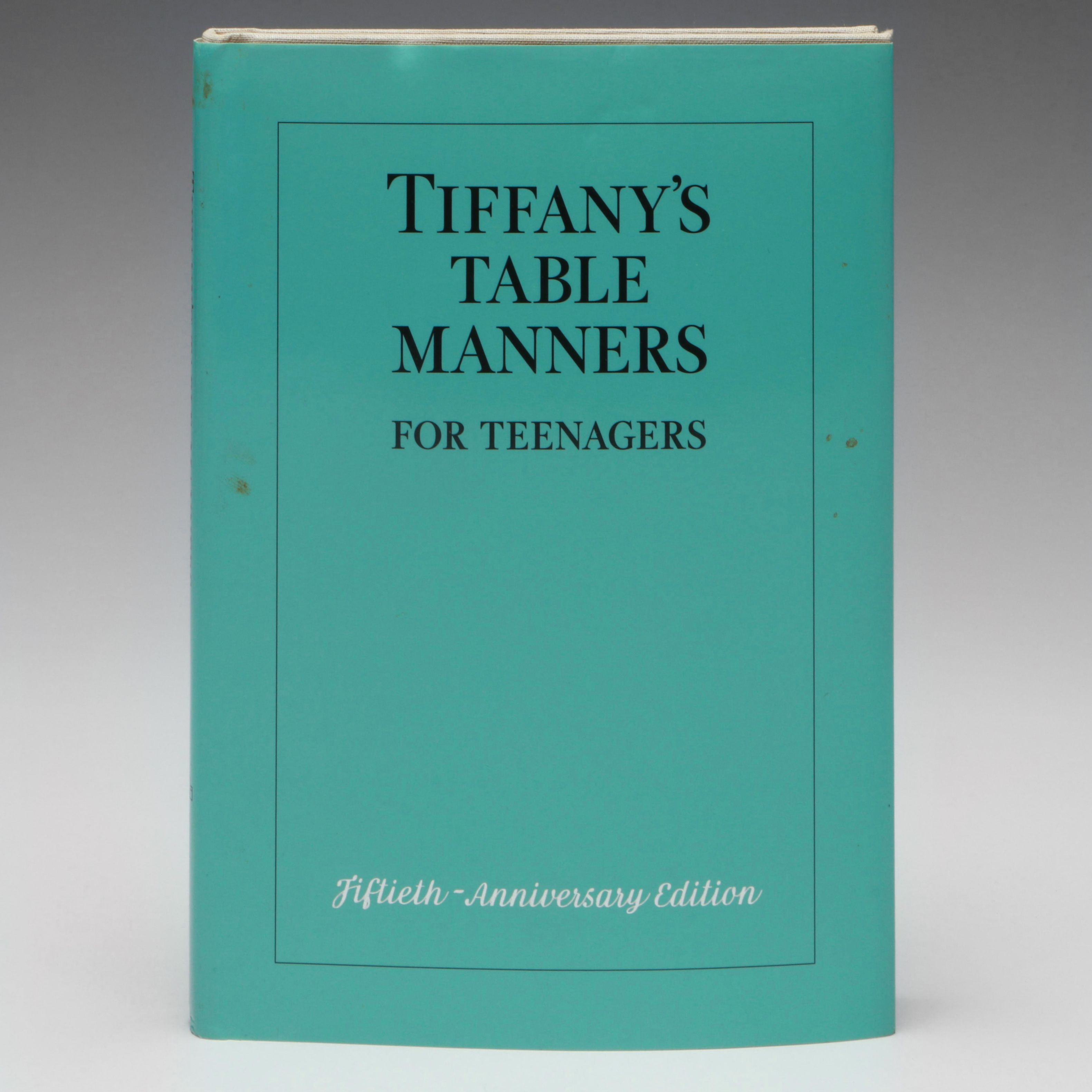 50th Anniversary Edition "Tiffany's Table Manners for Teenagers" by W. Hoving