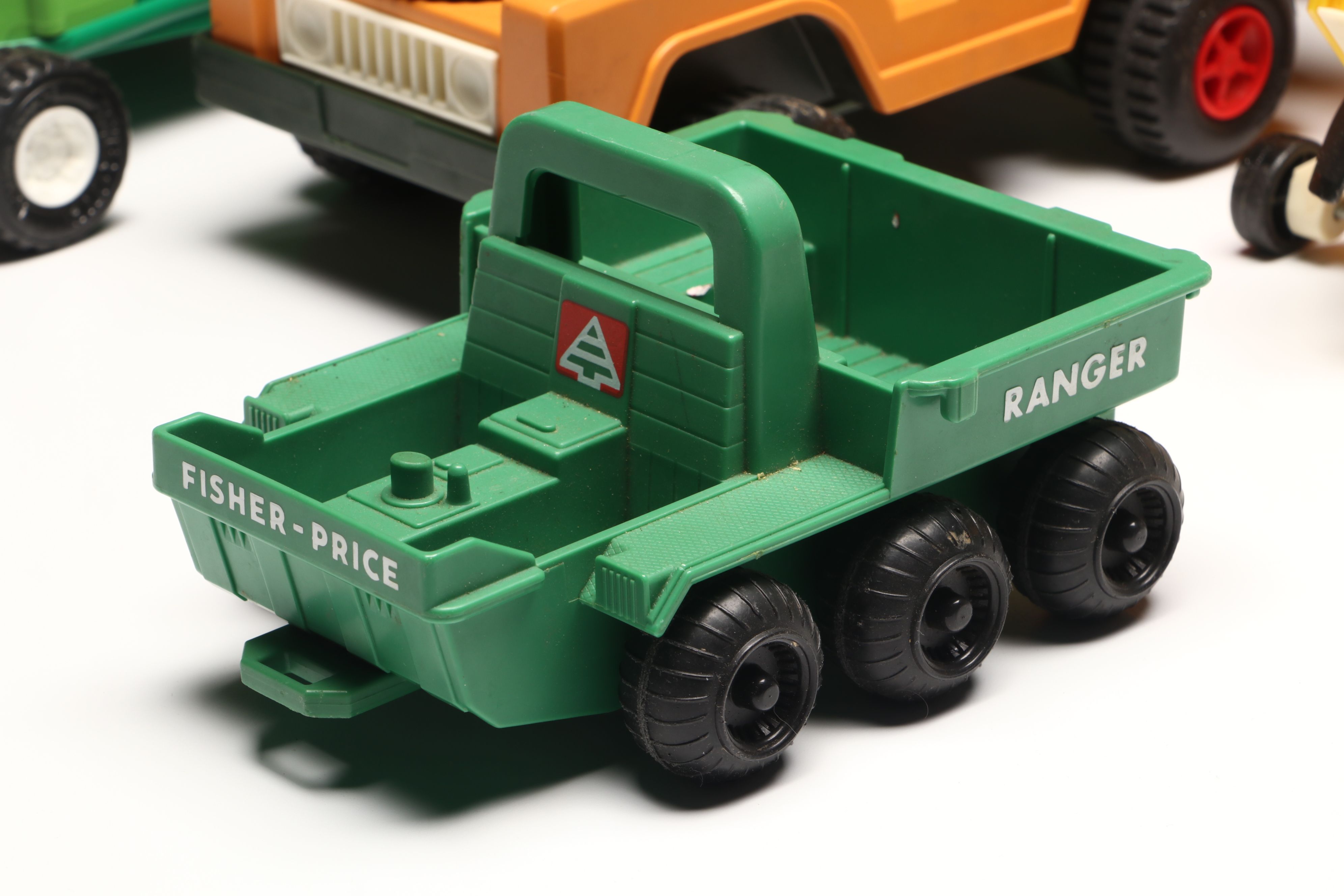 Fisher-Price Plastic Vehicle Toys, Late 20th Century