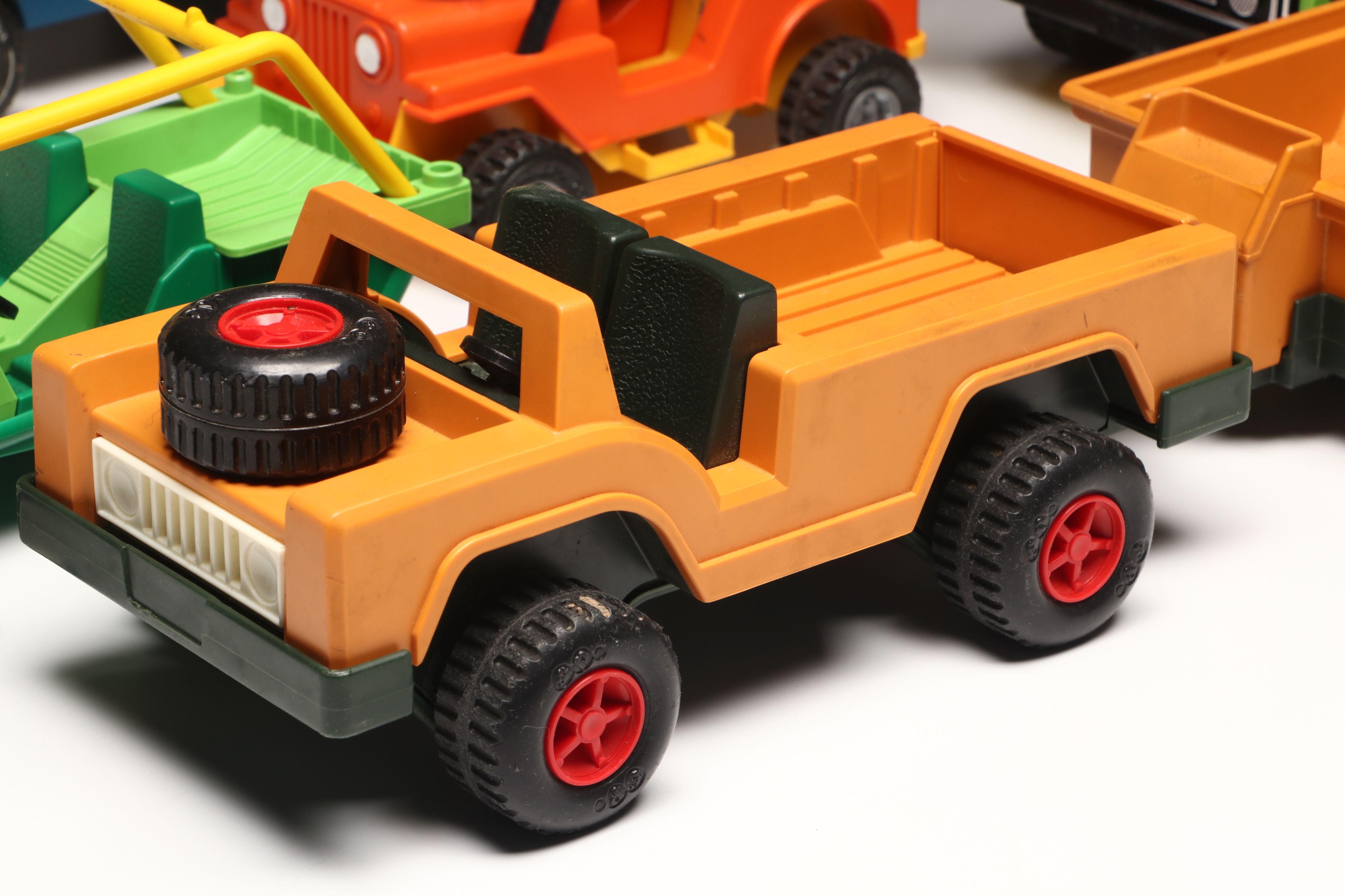 Fisher-Price Plastic Vehicle Toys, Late 20th Century