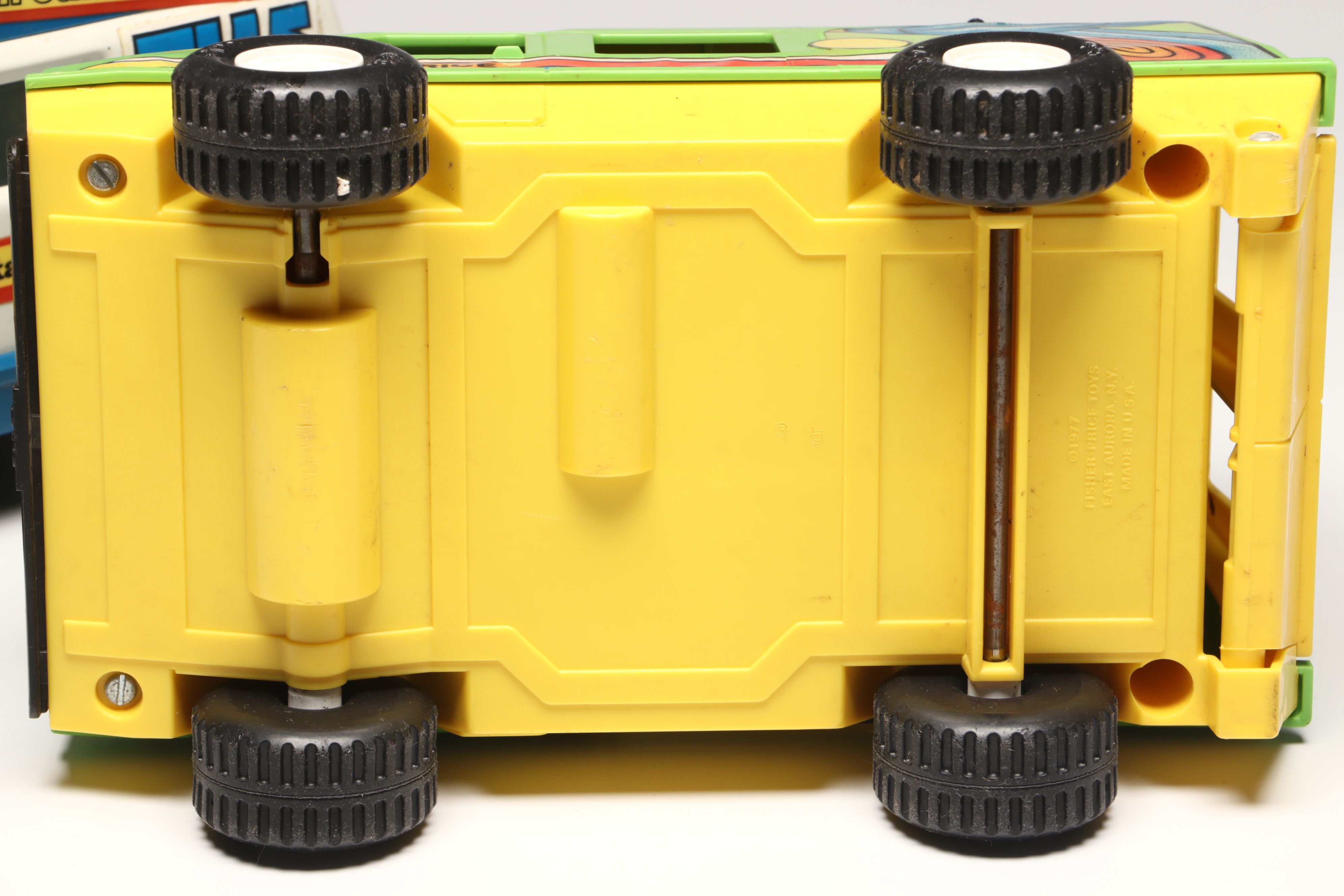 Fisher-Price Plastic Vehicle Toys, Late 20th Century