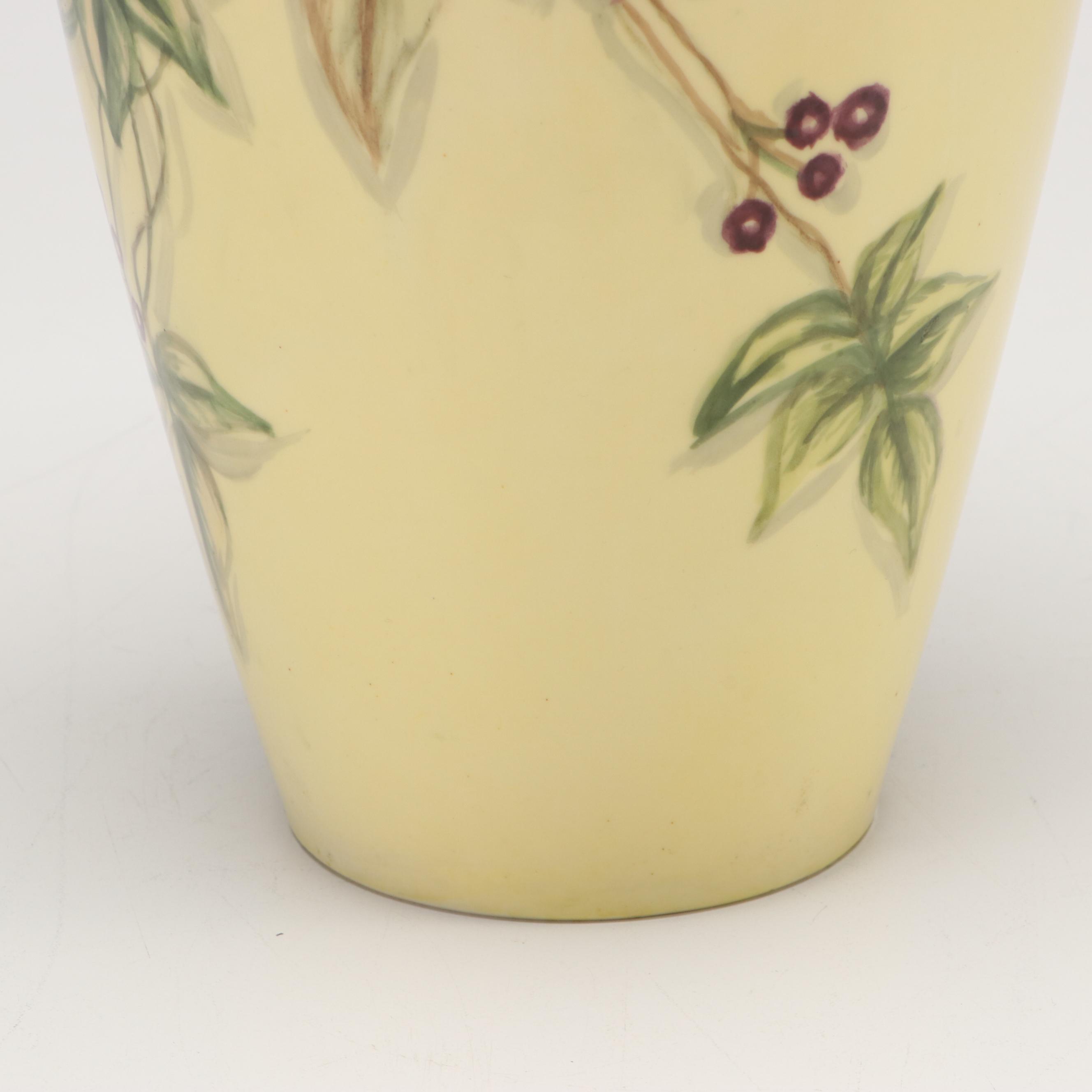 Willets American Belleek Ceramic Vase, Early 20th Century