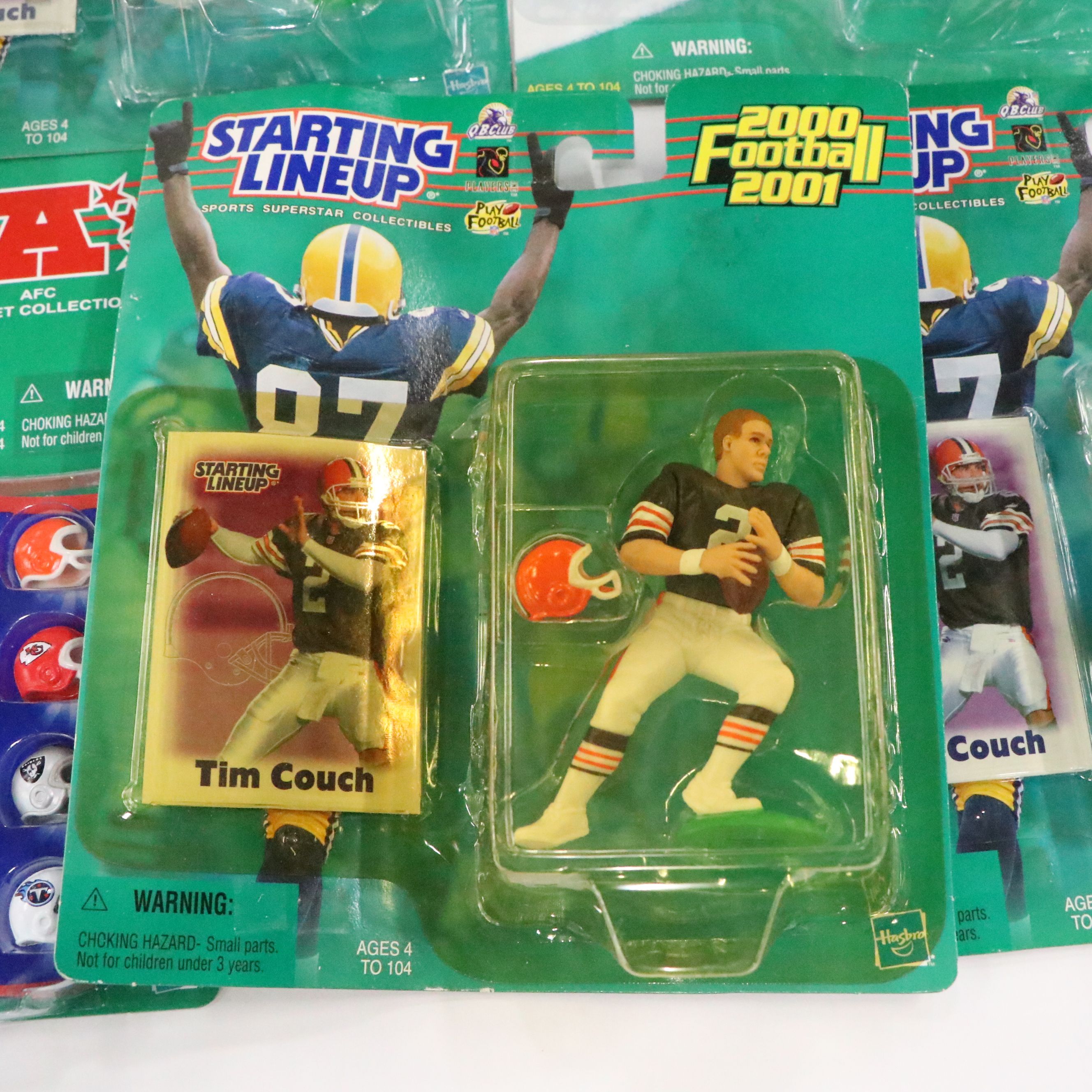 Starting Lineup Pittsburgh Steelers and Cleveland Browns Player Action Figures
