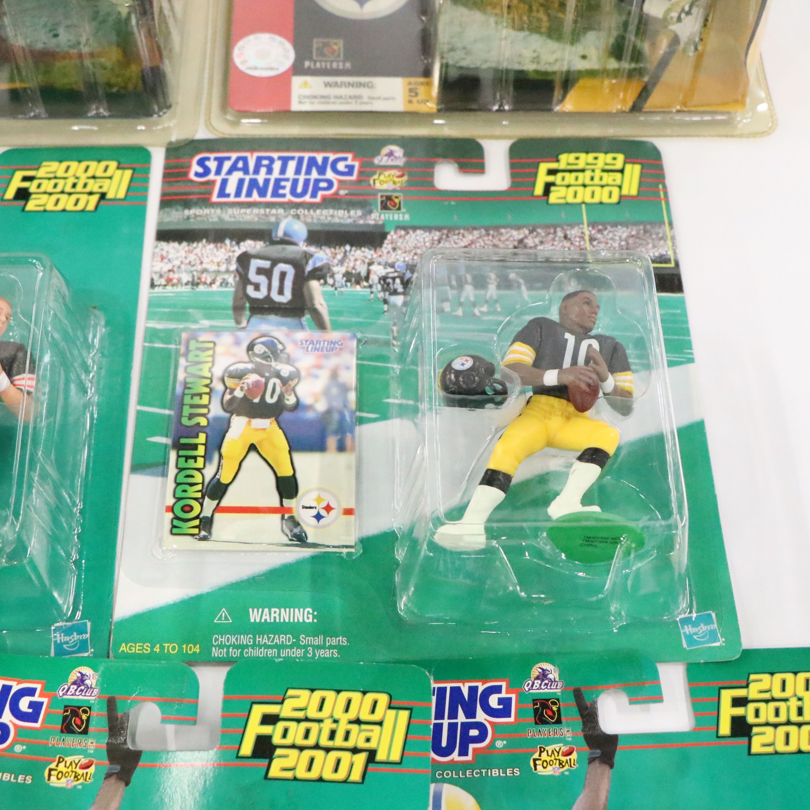 Starting Lineup Pittsburgh Steelers and Cleveland Browns Player Action Figures