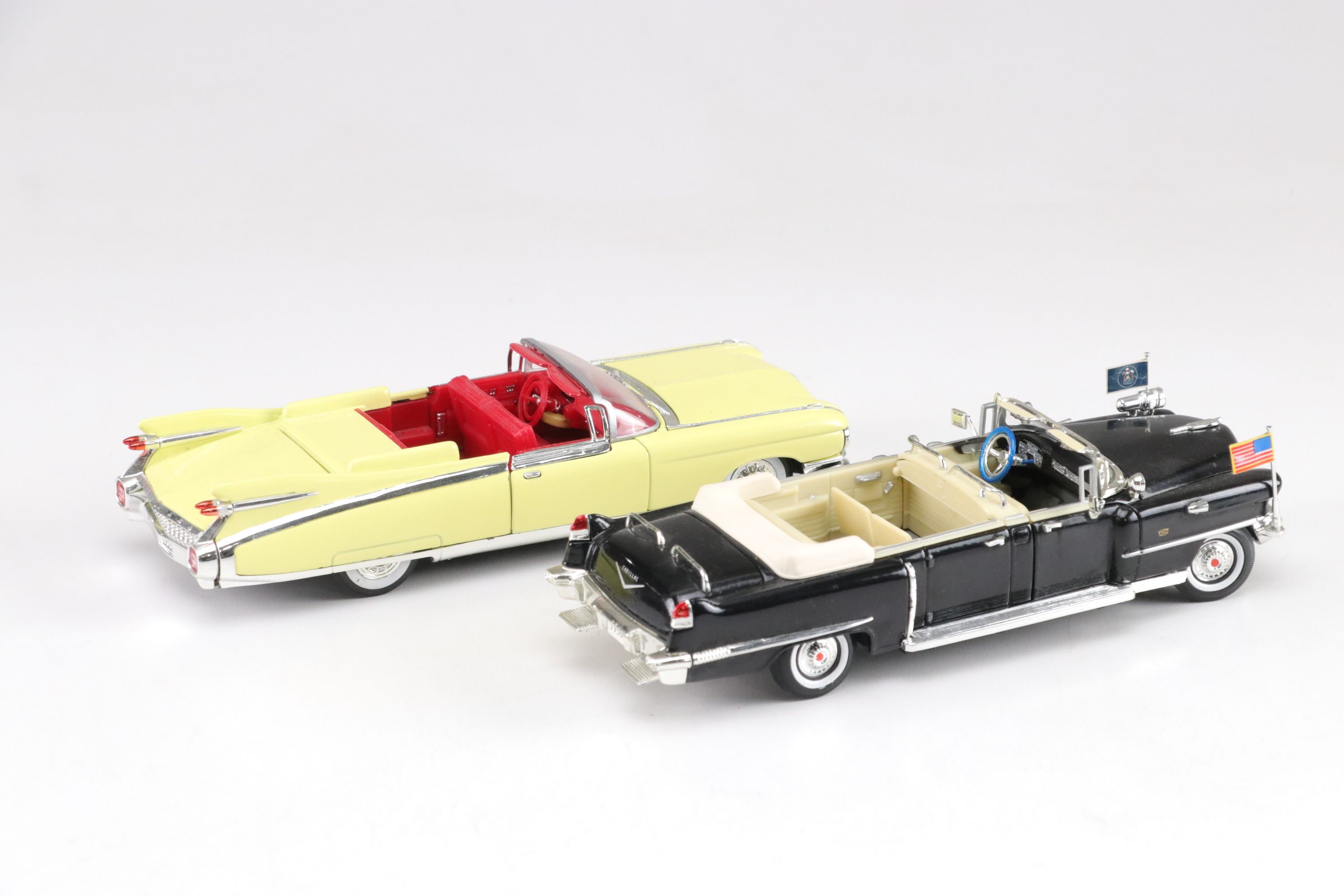 National Motor Museum Mint "Cadillac Classics" Collection of Diecast Cars
