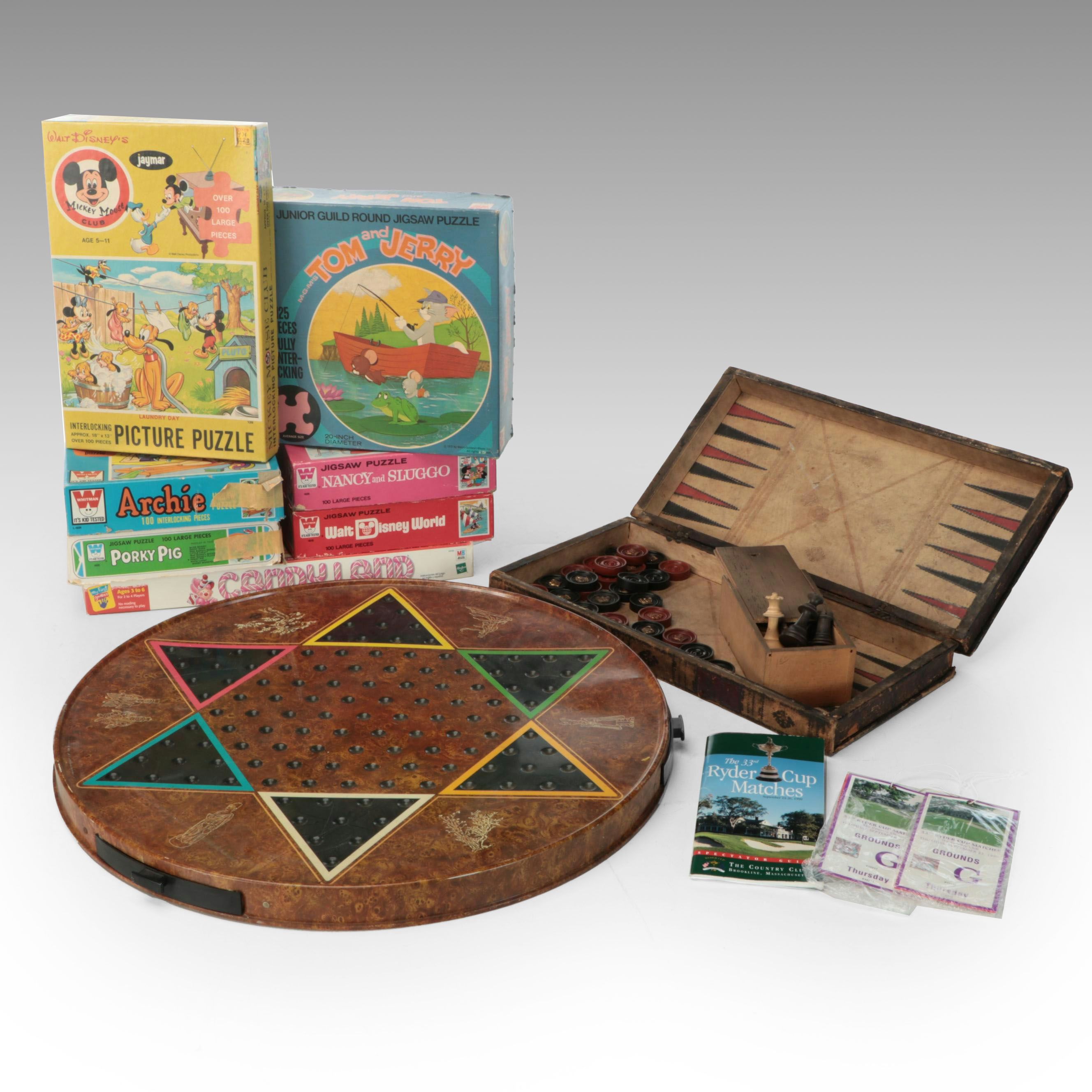 Hasbro Candy Land, Whitman "Tom and Jerry" Puzzle, and More Games and Puzzles