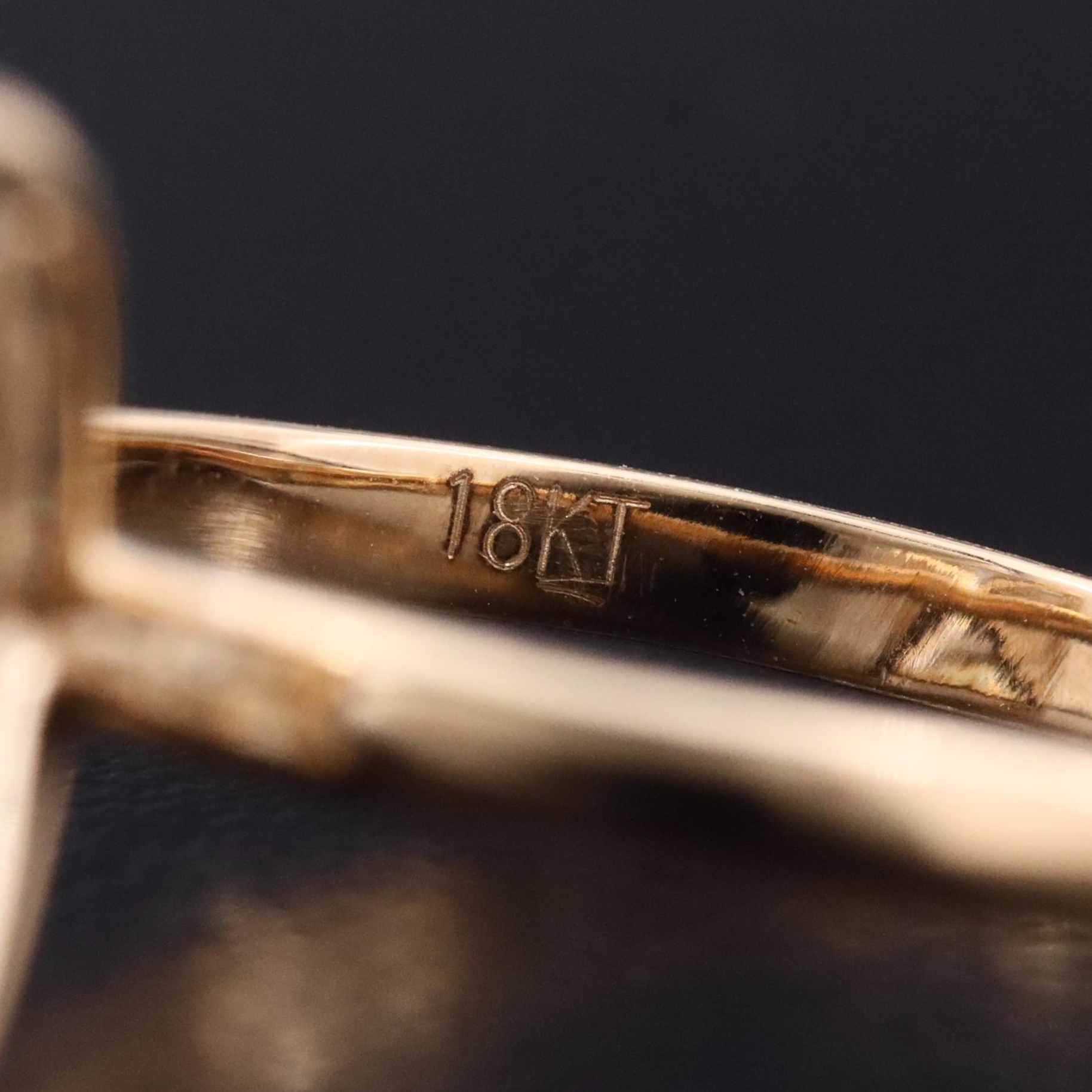 18K 7.19 CT Lab Grown Diamond Solitaire Ring with IGI Report