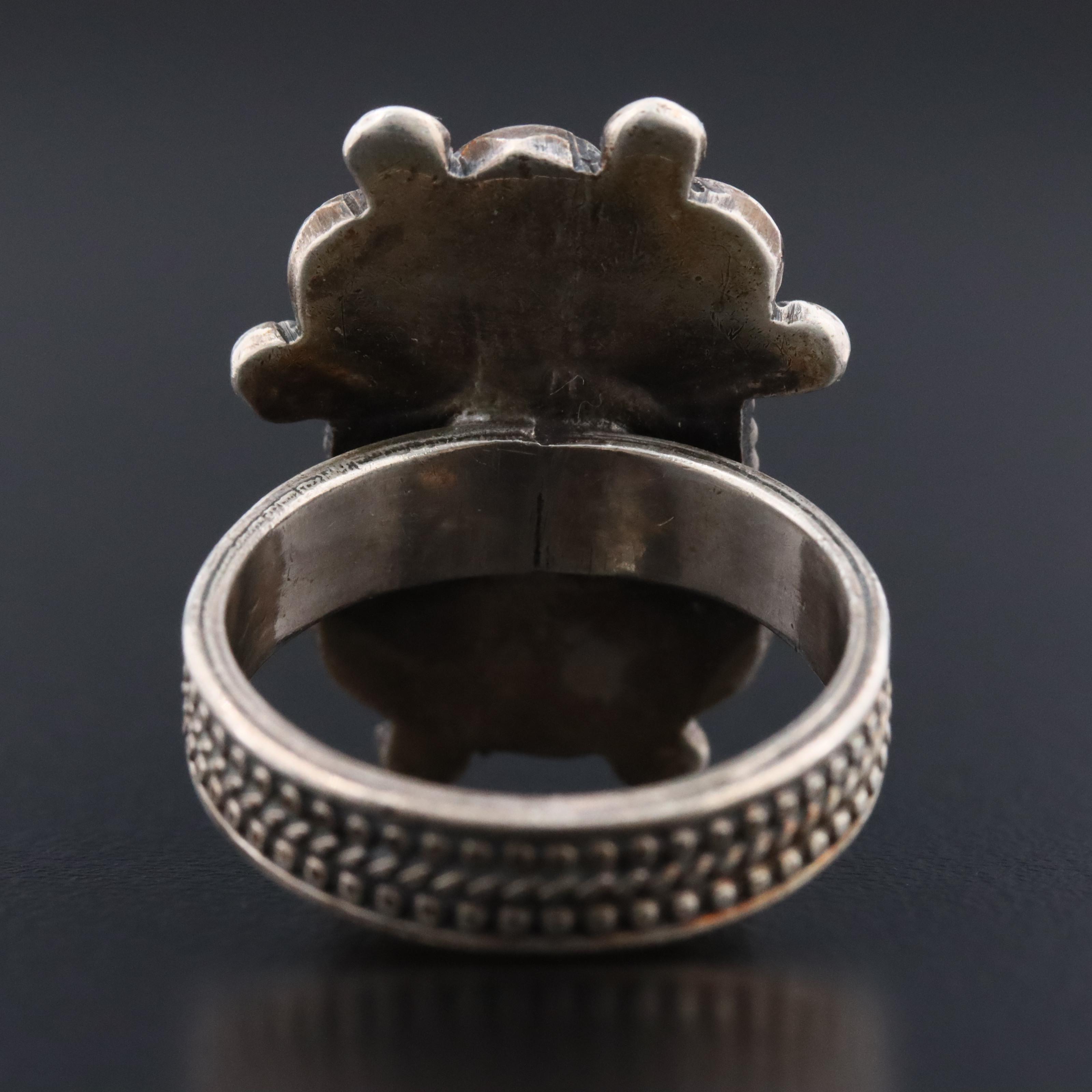 Sterling Lapis Lazuli Ring