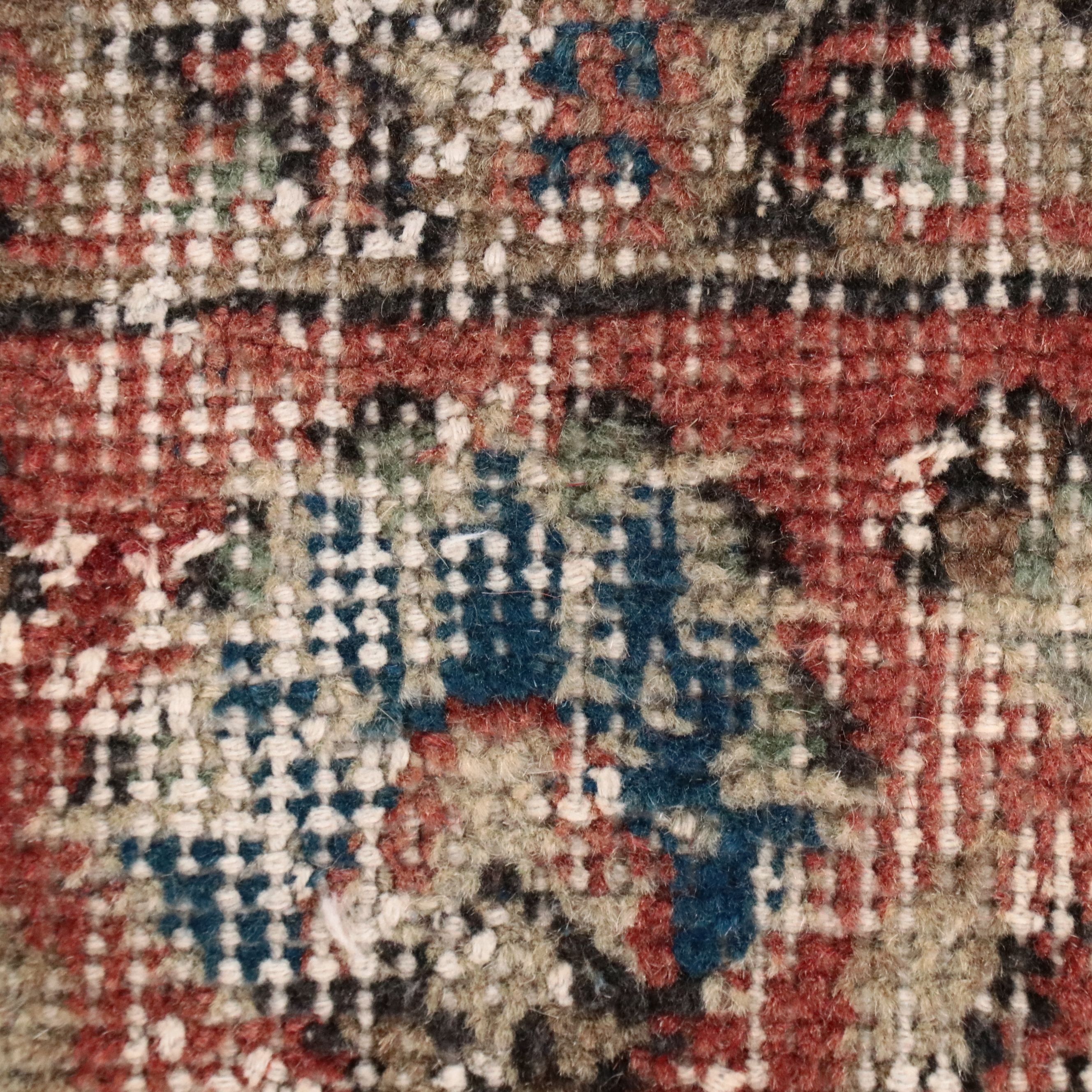 3'10 x 6'9 Hand-Knotted Persian Kerman Area Rug