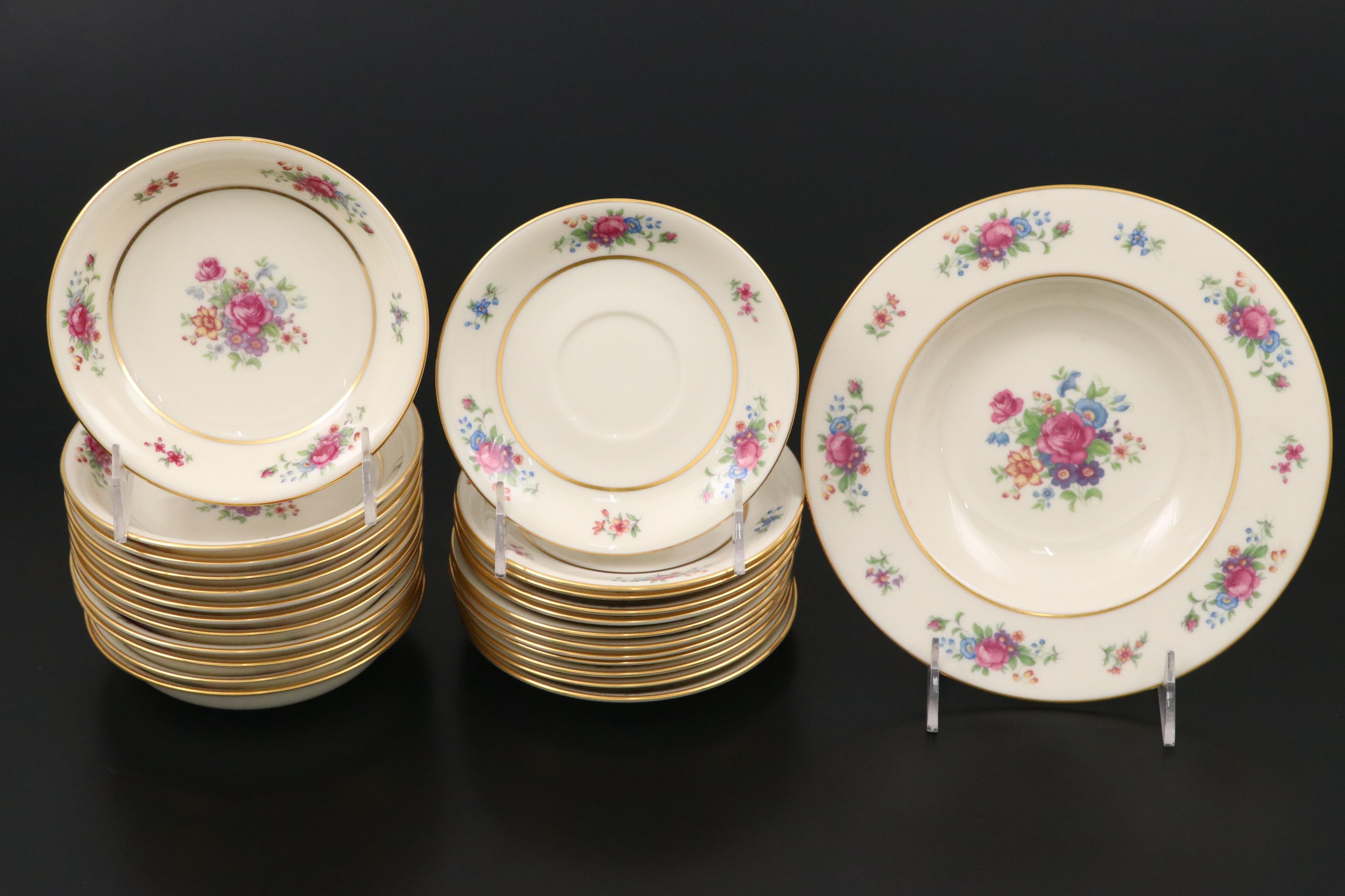 Lenox "Rhodora" and Other Bone China Dinnerware and Table Accessories