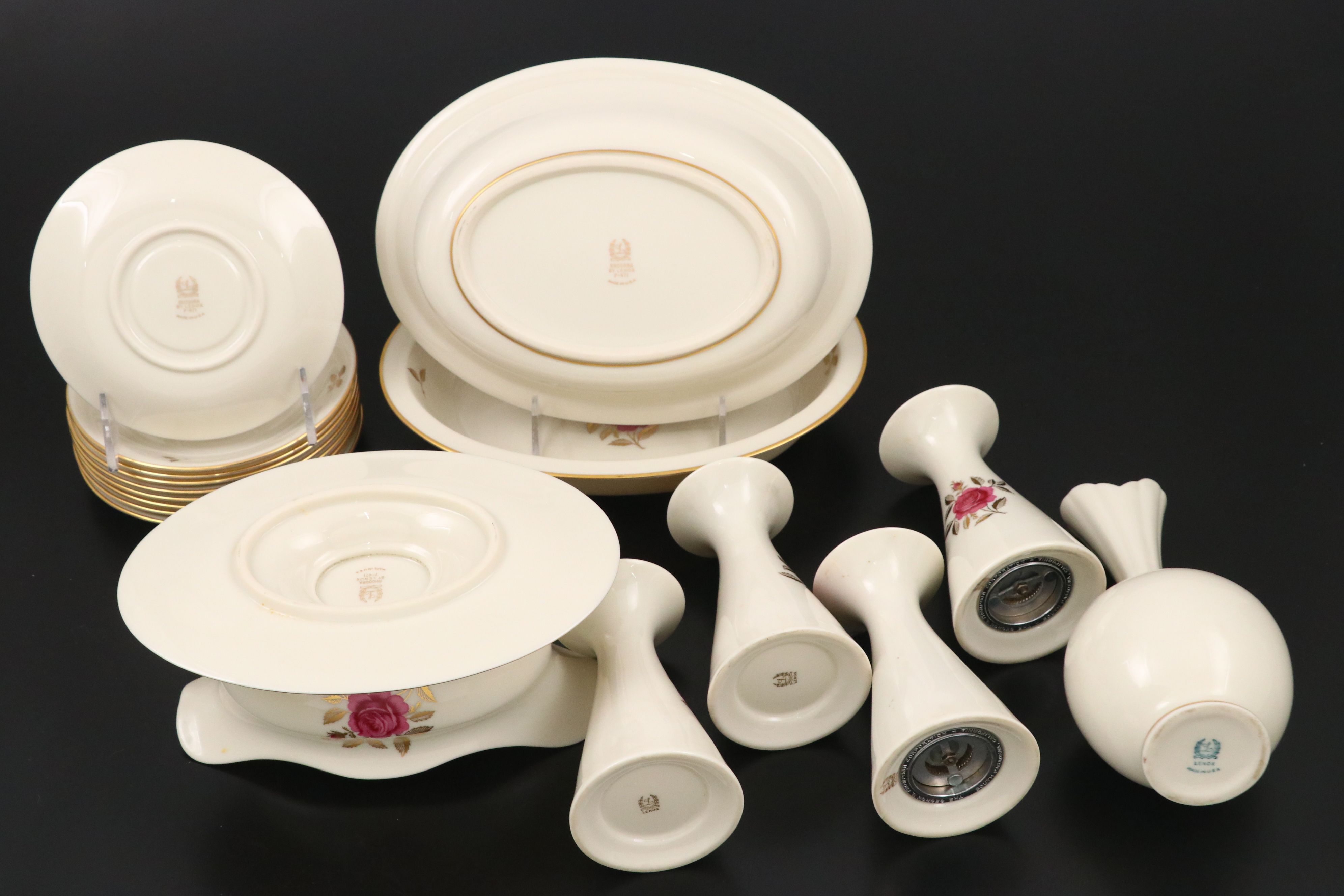 Lenox "Rhodora" and Other Bone China Dinnerware and Table Accessories