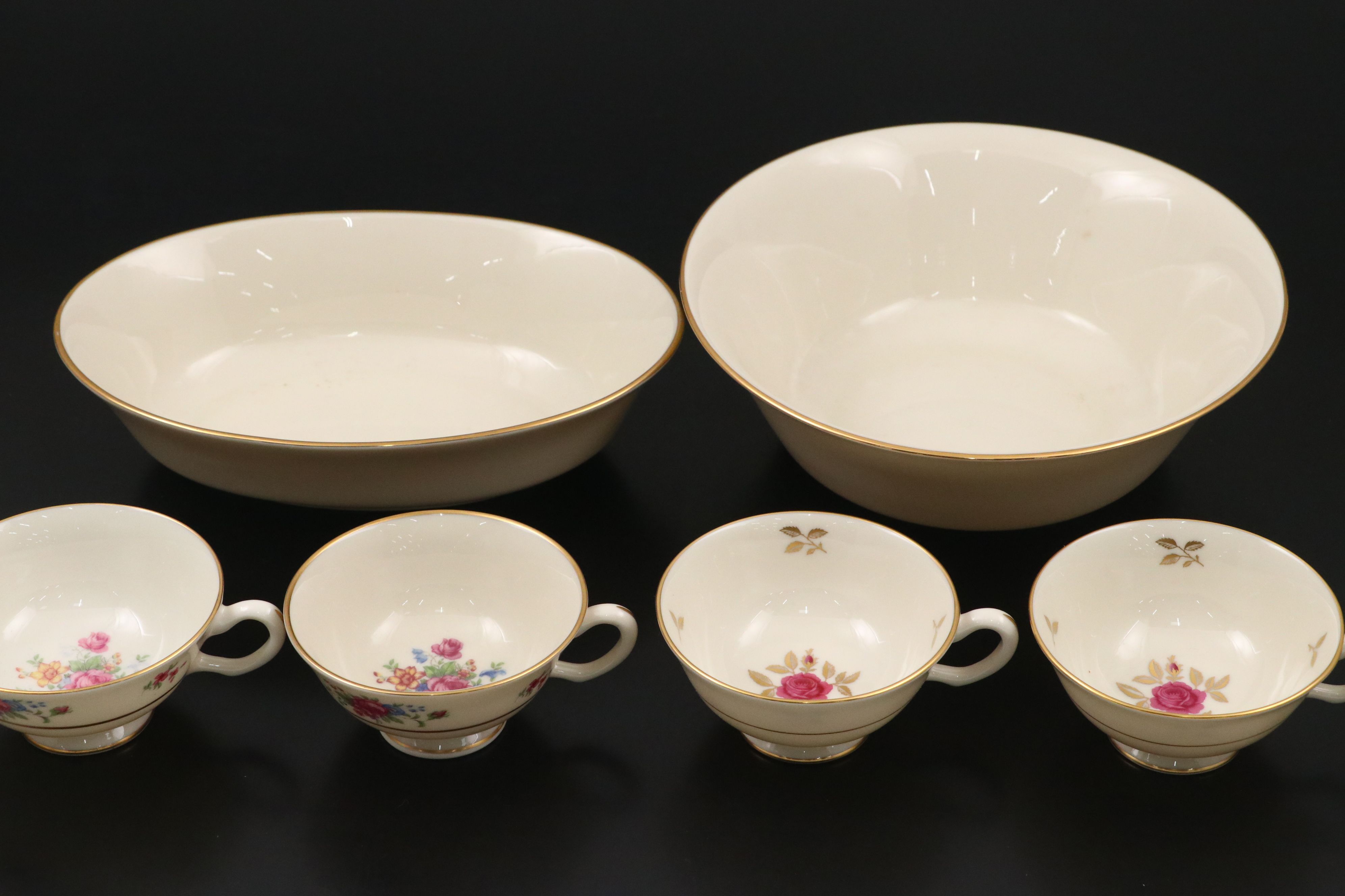 Lenox "Rhodora" and Other Bone China Dinnerware and Table Accessories