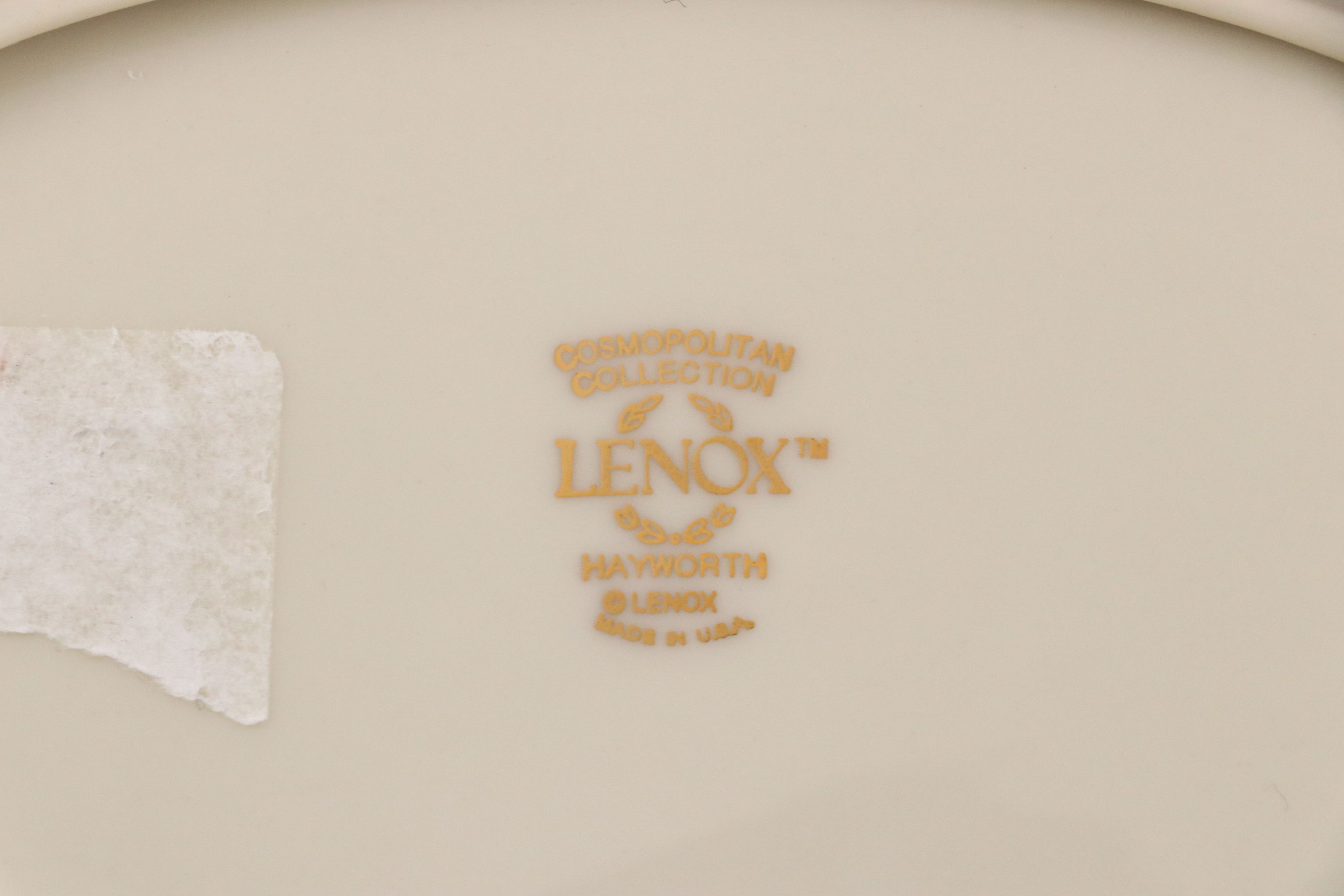 Lenox "Rhodora" and Other Bone China Dinnerware and Table Accessories
